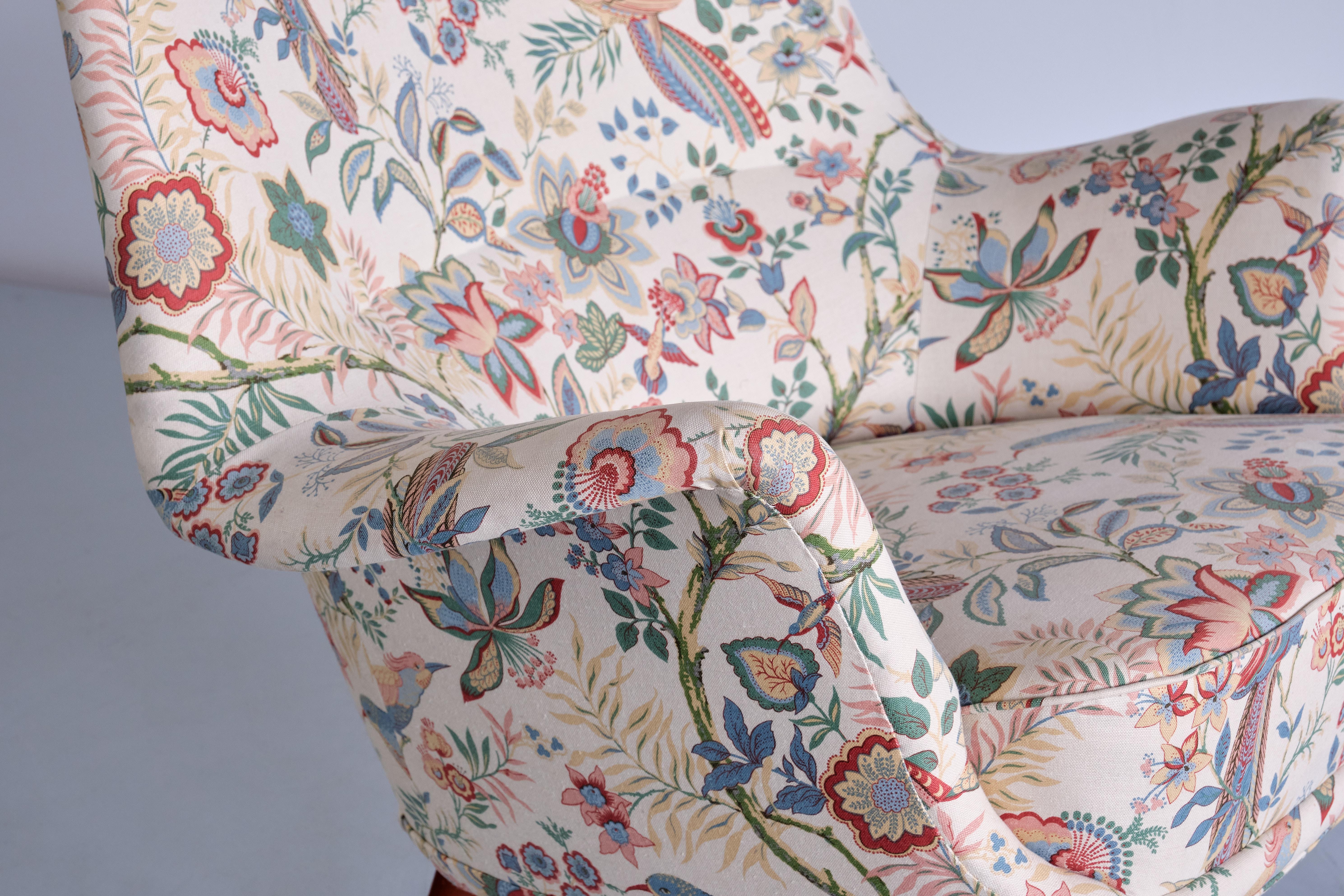 Mid-20th Century Arne Norell 'Divina' Armchair, Westbergs Möbler AB, Sweden, 1950s
