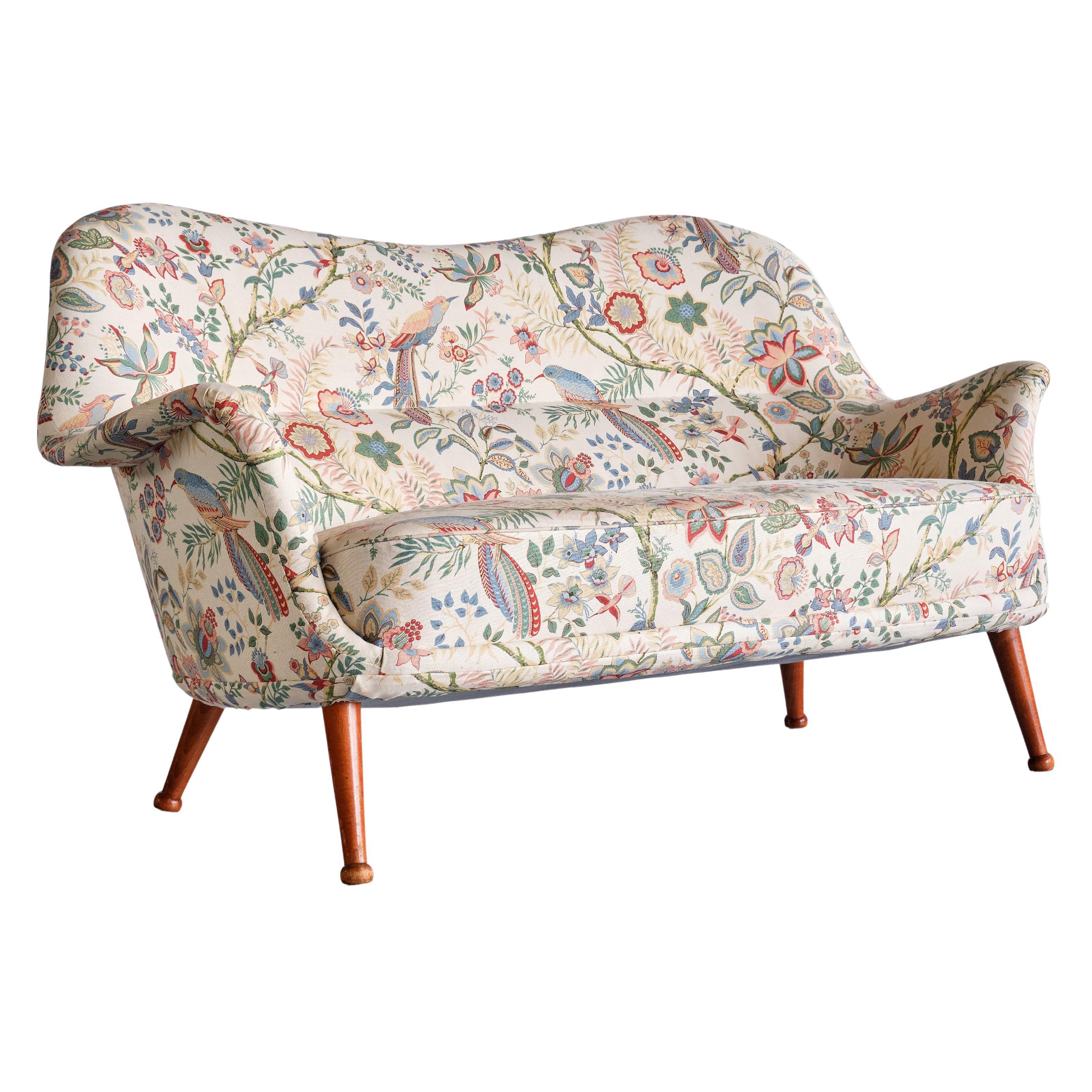Arne Norell 'Divina' Two Seat Sofa, Westbergs Möbler AB, Sweden, 1950s