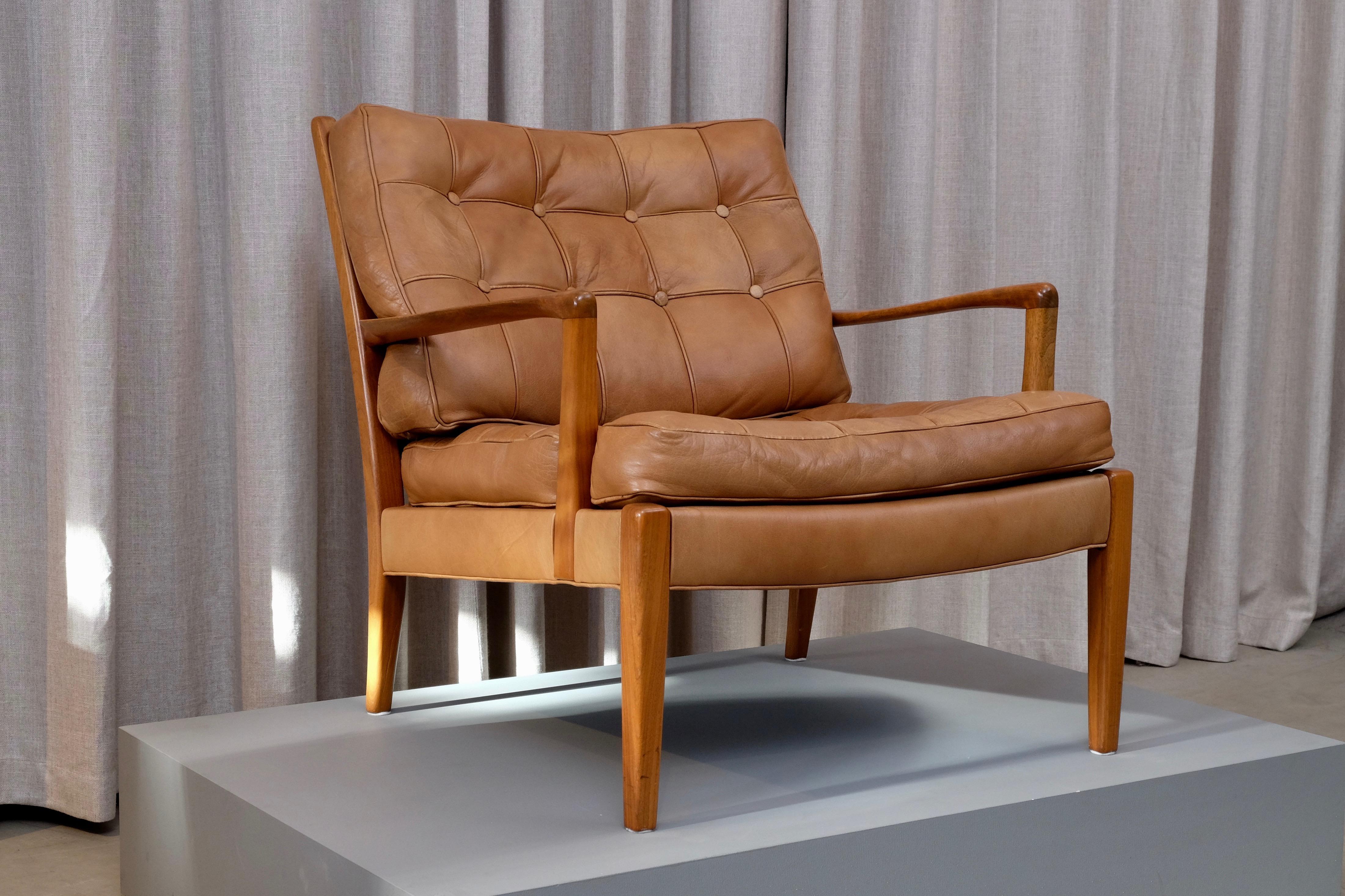 Arne Norell Easy Chair Modell „Löven“, 1960er Jahre im Angebot 4