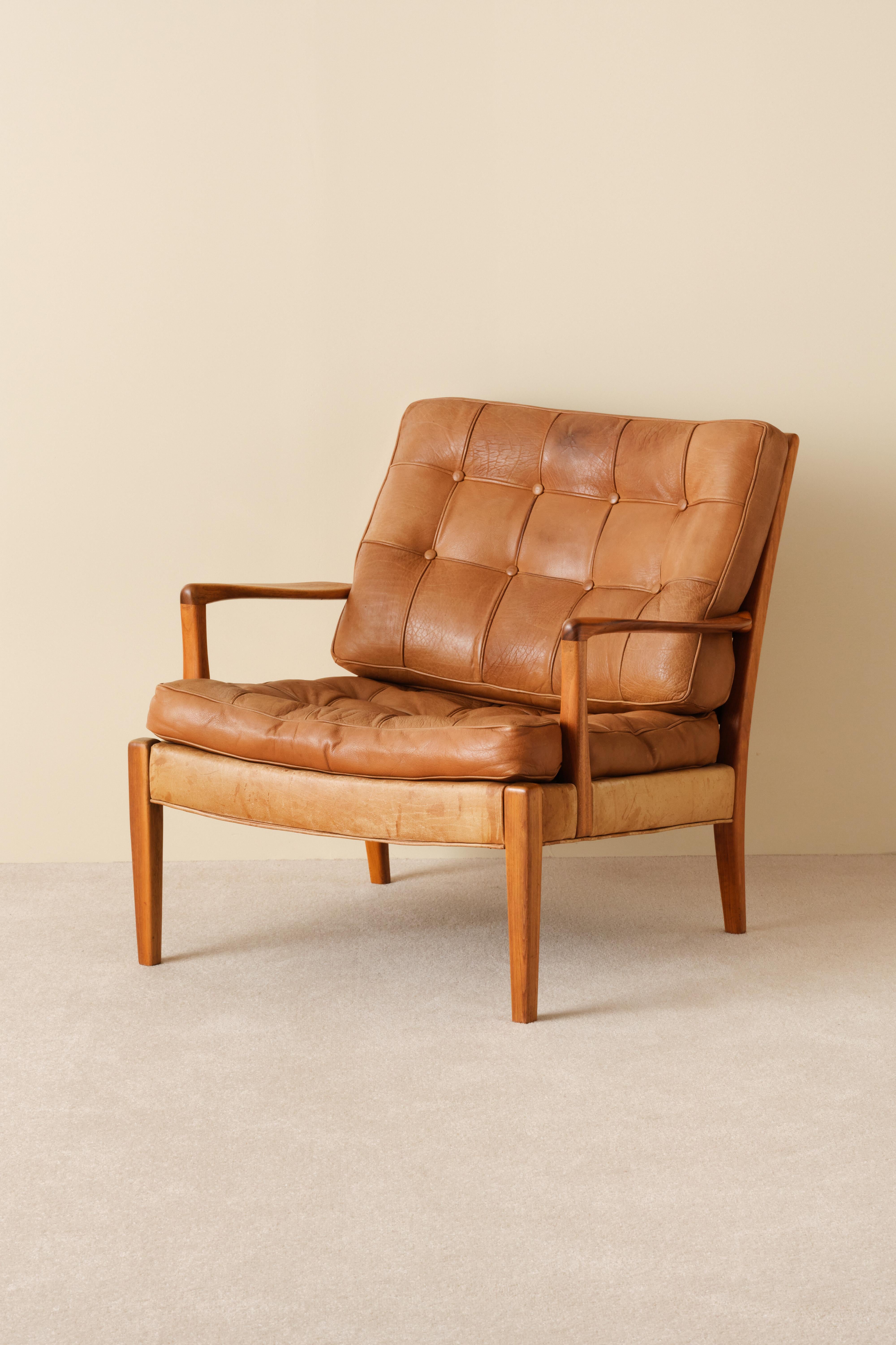 Arne Norell Easy Chair Model 