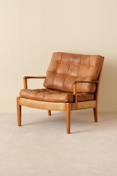 Arne Norell Easy Chair Model "Löven", 1960s