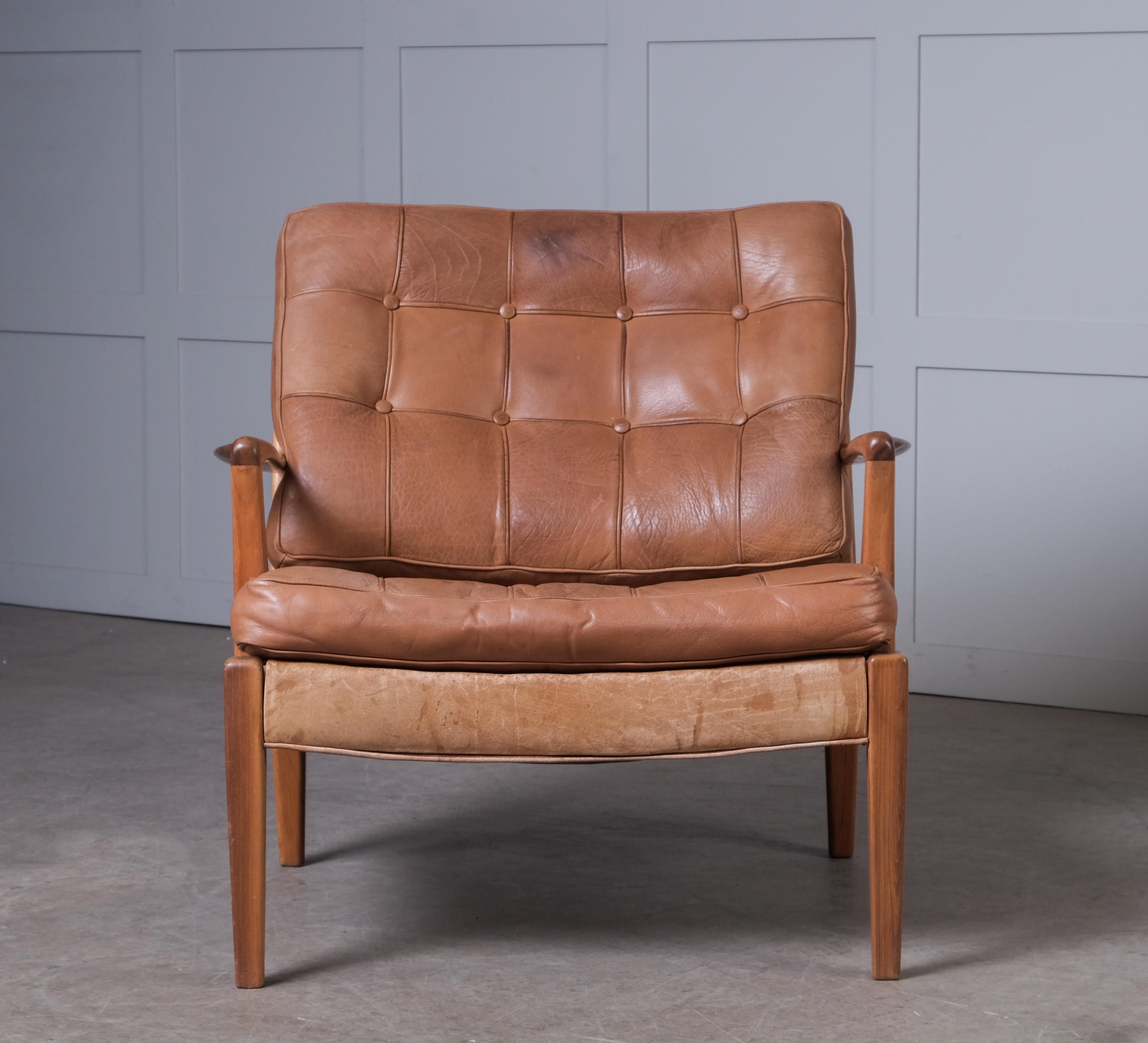 Arne Norell Easy Chair Model 