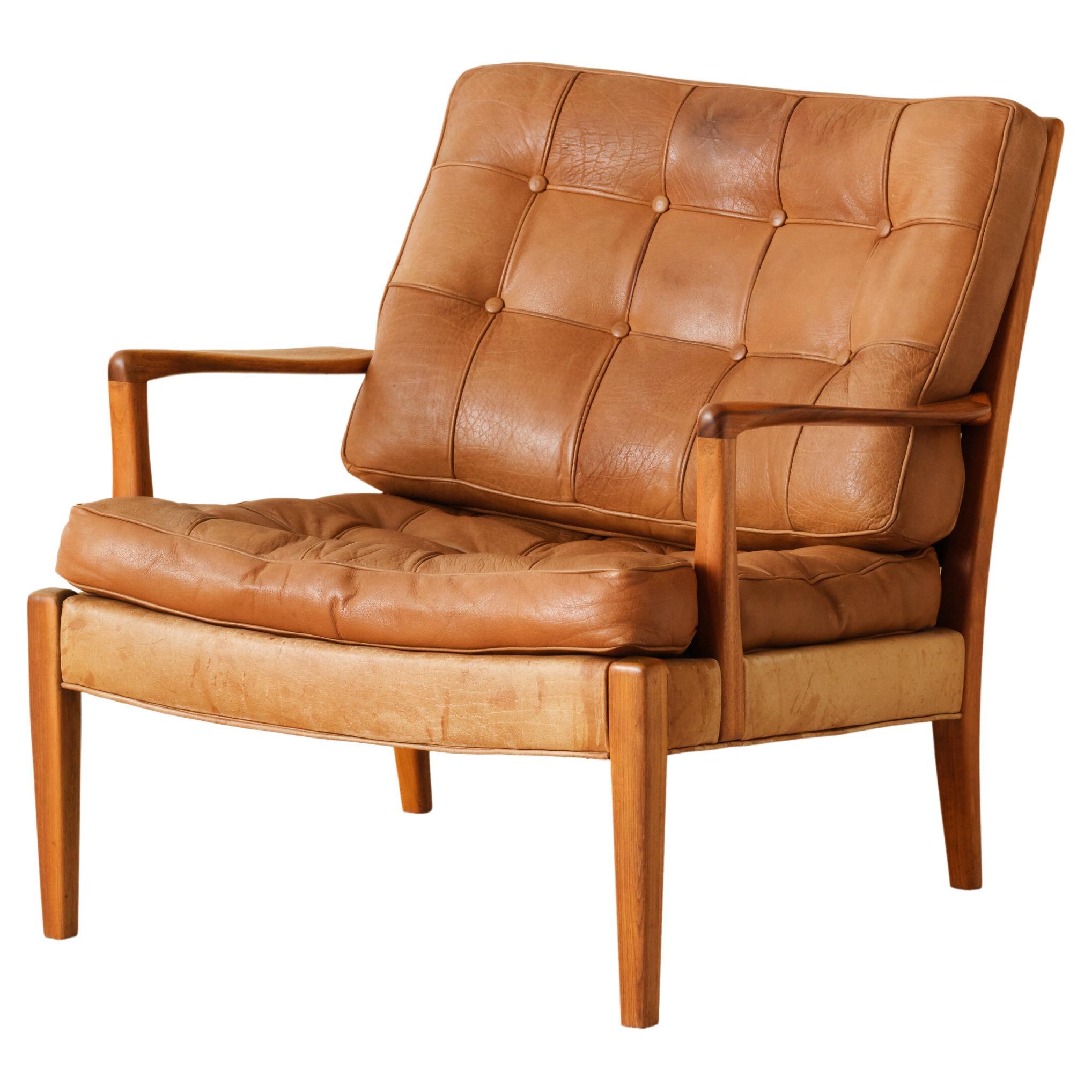 Arne Norell Easy Chair Model "Löven", 1960s im Angebot