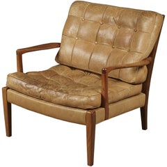 Arne Norell Easy Chair, Model Löven, by Arne Norell AB Sweden