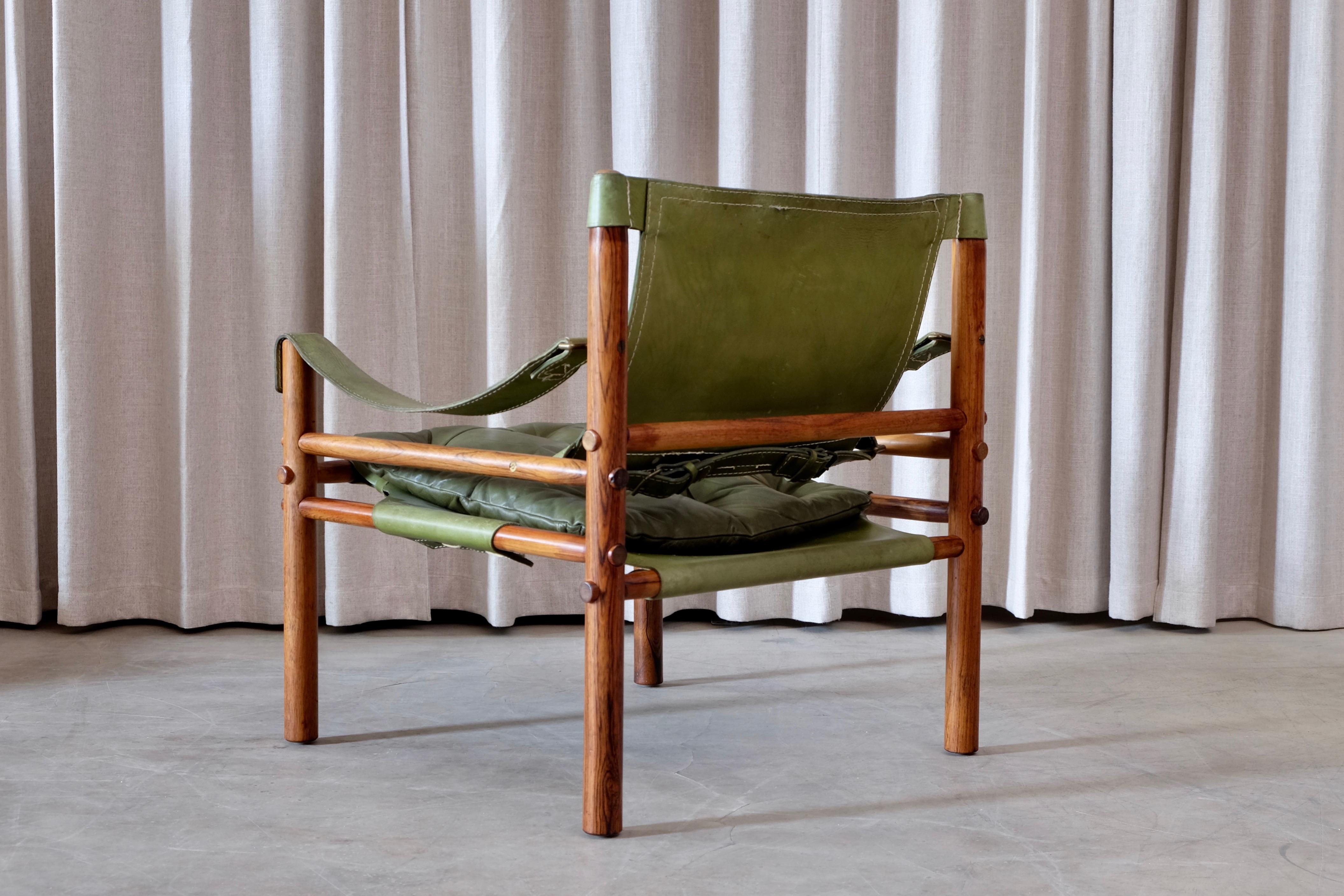 Mid-20th Century Arne Norell Easy Chair Model Sirocco, 1960s