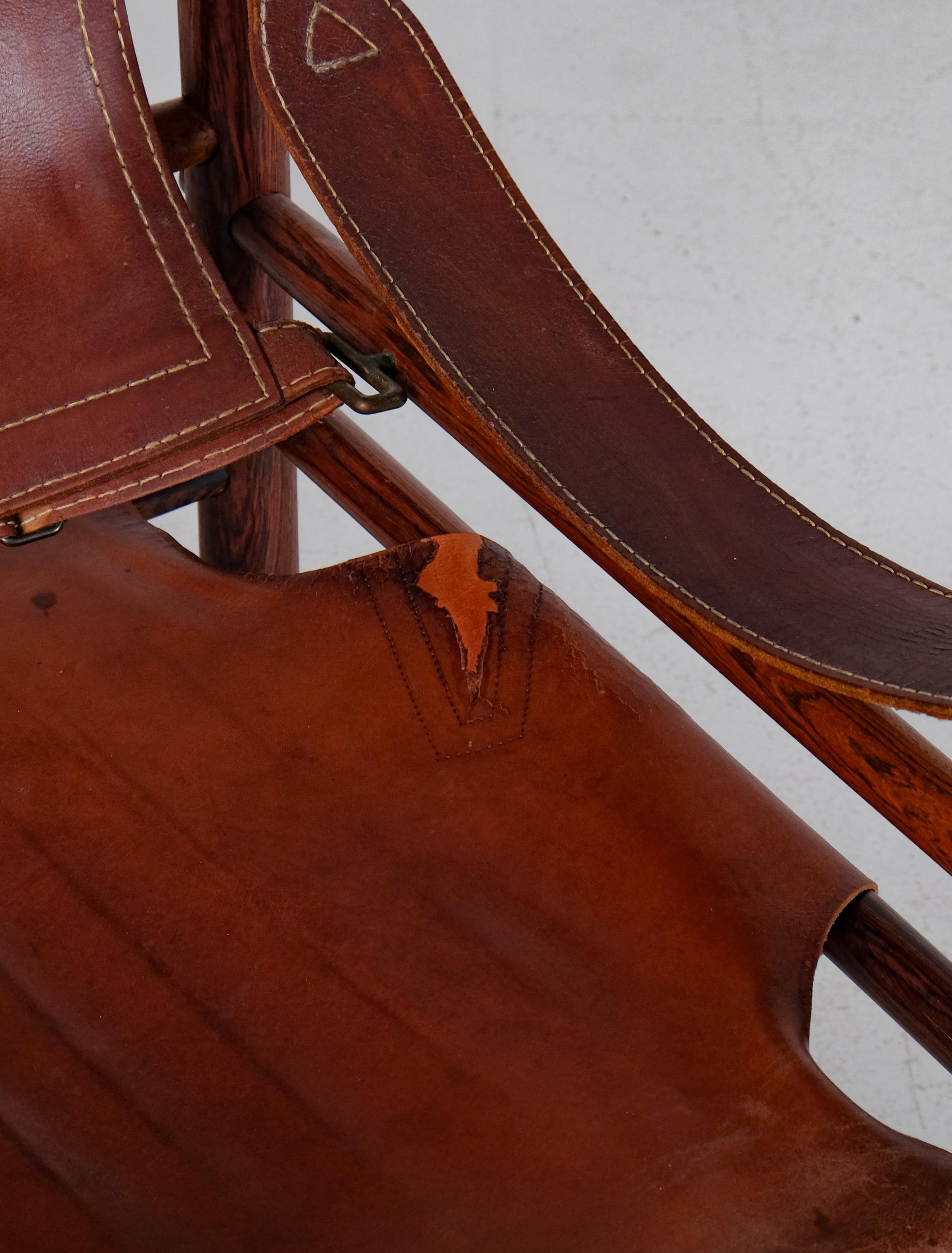 Sillón Arne Norell Modelo Sirocco, años 70 en venta 3