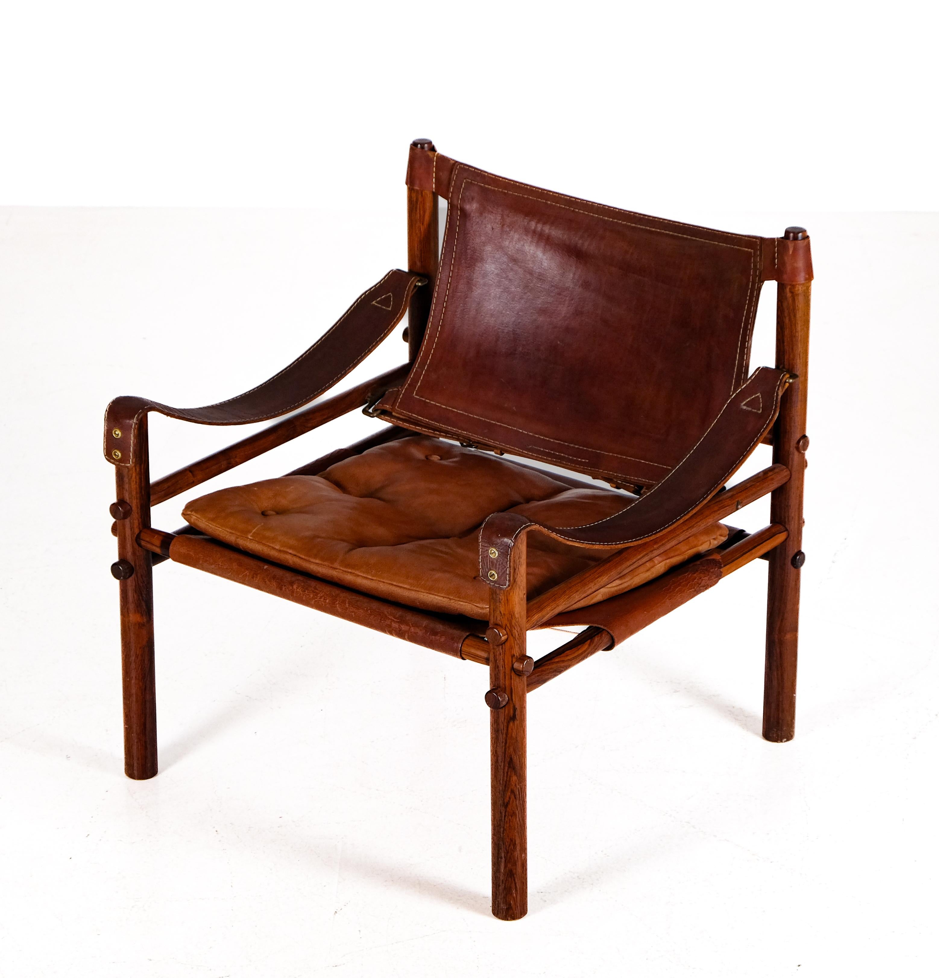 Sillón Arne Norell Modelo Sirocco, años 70 Sueco en venta