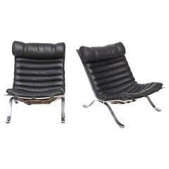 Pair Of Arne Norell Easy Chairs Model ARI