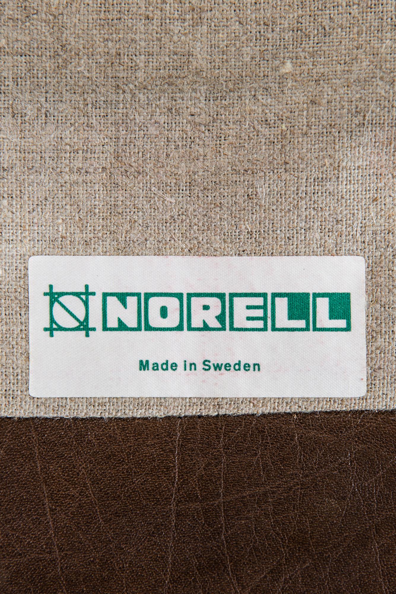 Arne Norell Easy Chairs Model Löven by Arne Norell AB in Sweden 2