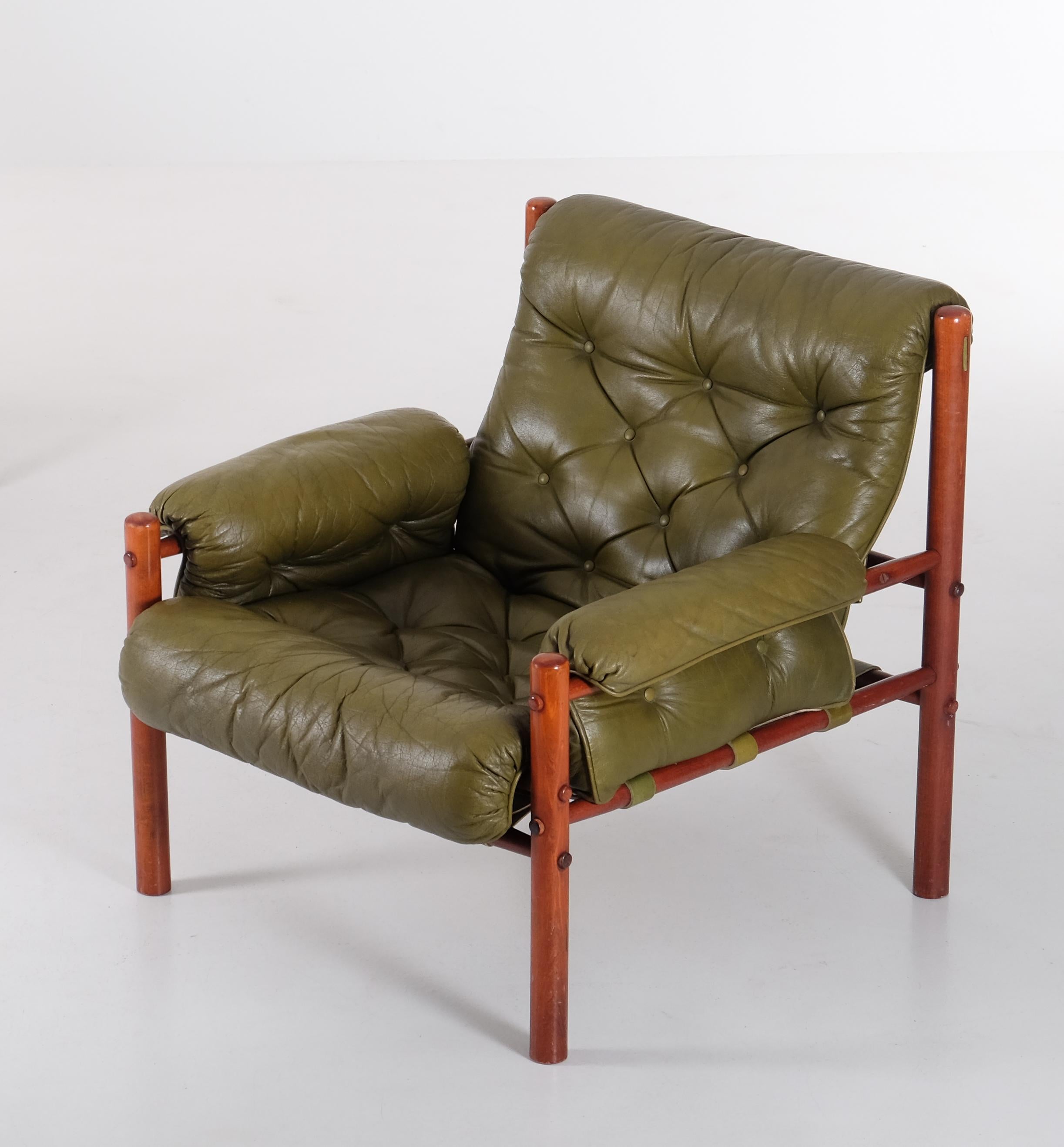 Swedish Arne Norell Easy Chairs , Sweden, 1970s For Sale