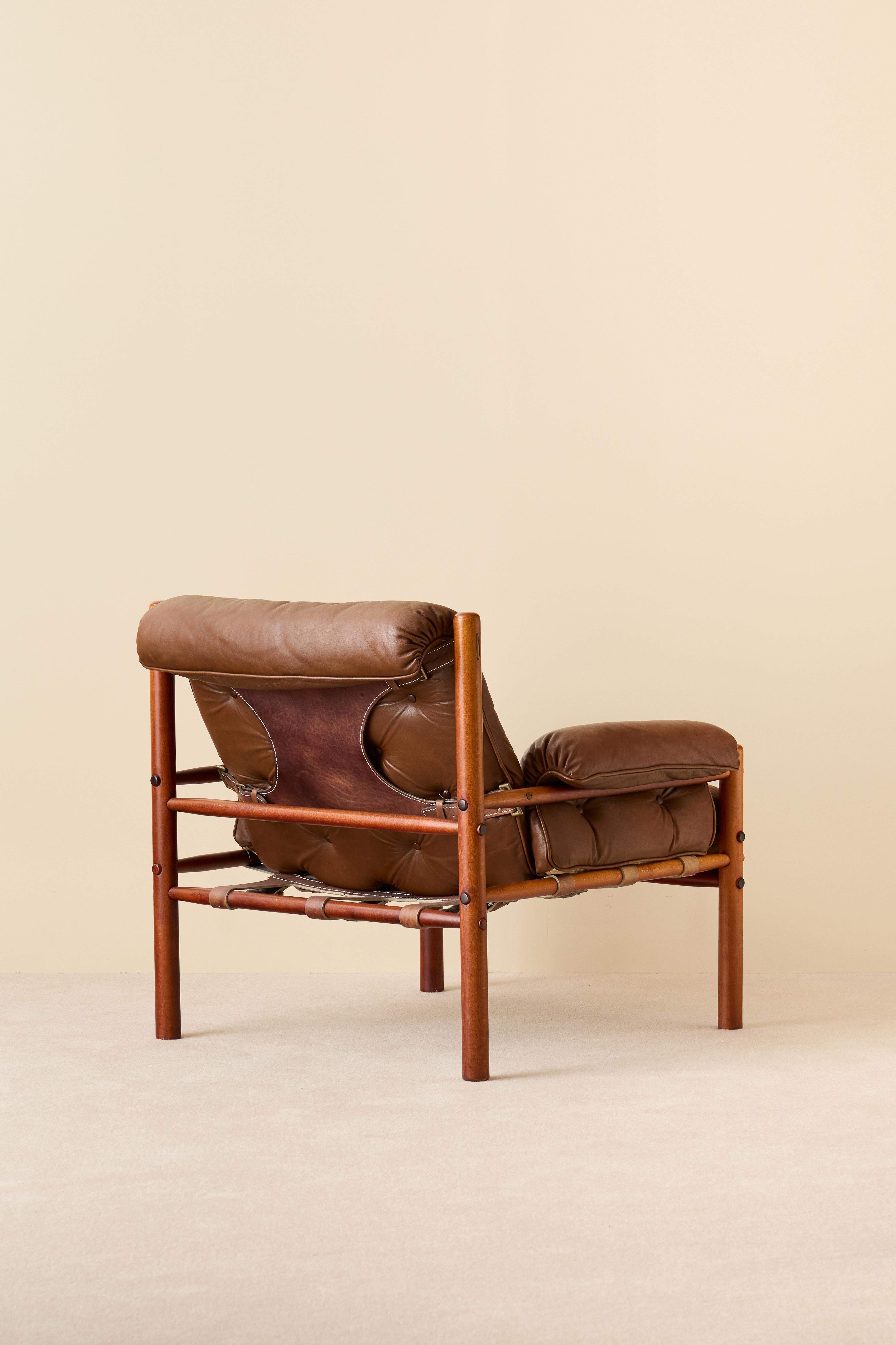 Suédois Fauteuils Arne Norell, Suède, années 1970 en vente