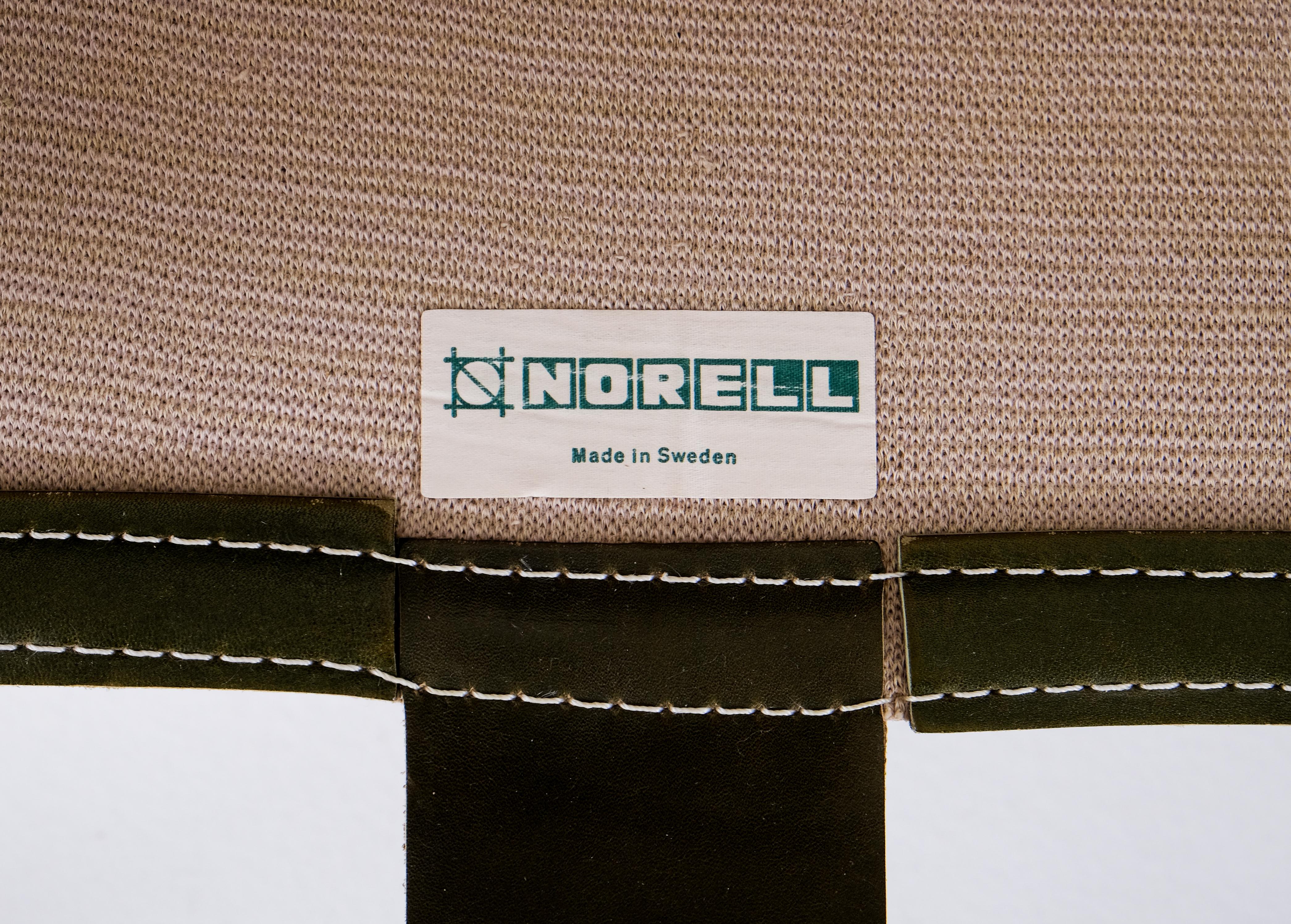 Late 20th Century Arne Norell Easy Chairs , Sweden, 1970s For Sale