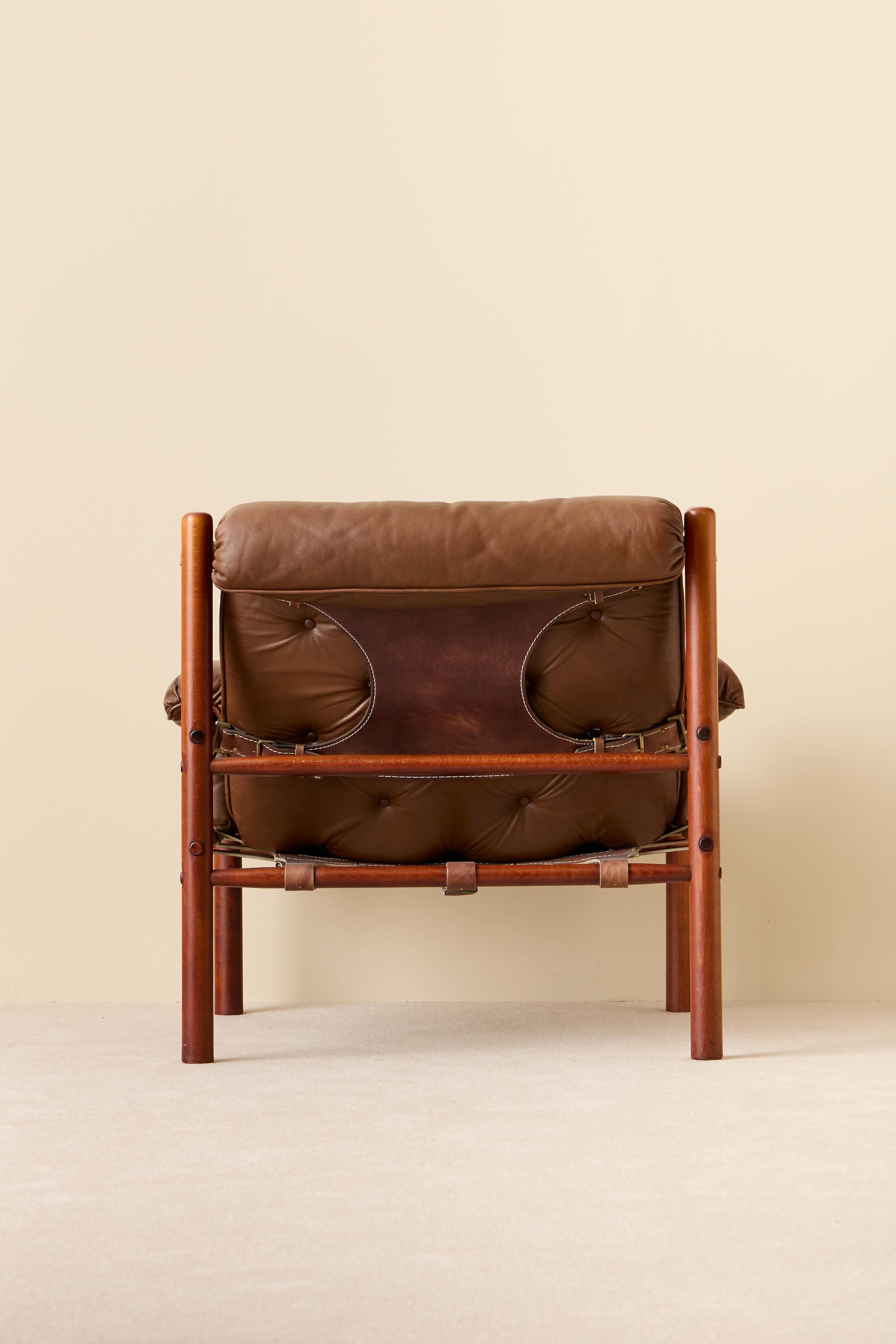 Fin du 20e siècle Fauteuils Arne Norell, Suède, années 1970 en vente