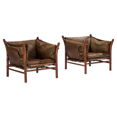 Arne Norell for Norell Möbel AB Pair of 'Ilona' Club Chairs