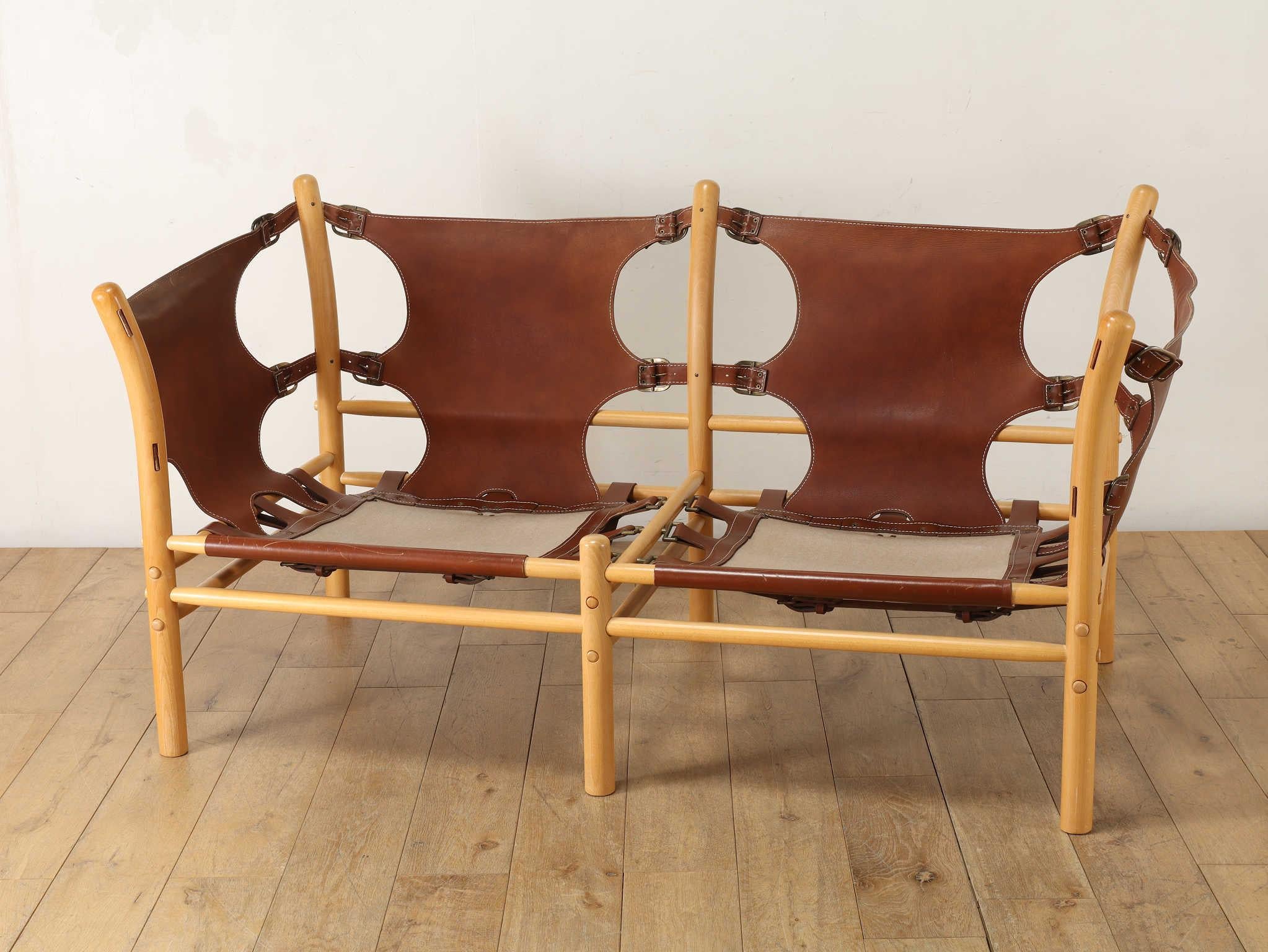 Arne Norell Ilona 2 Seater Sofa 1970's For Sale 11