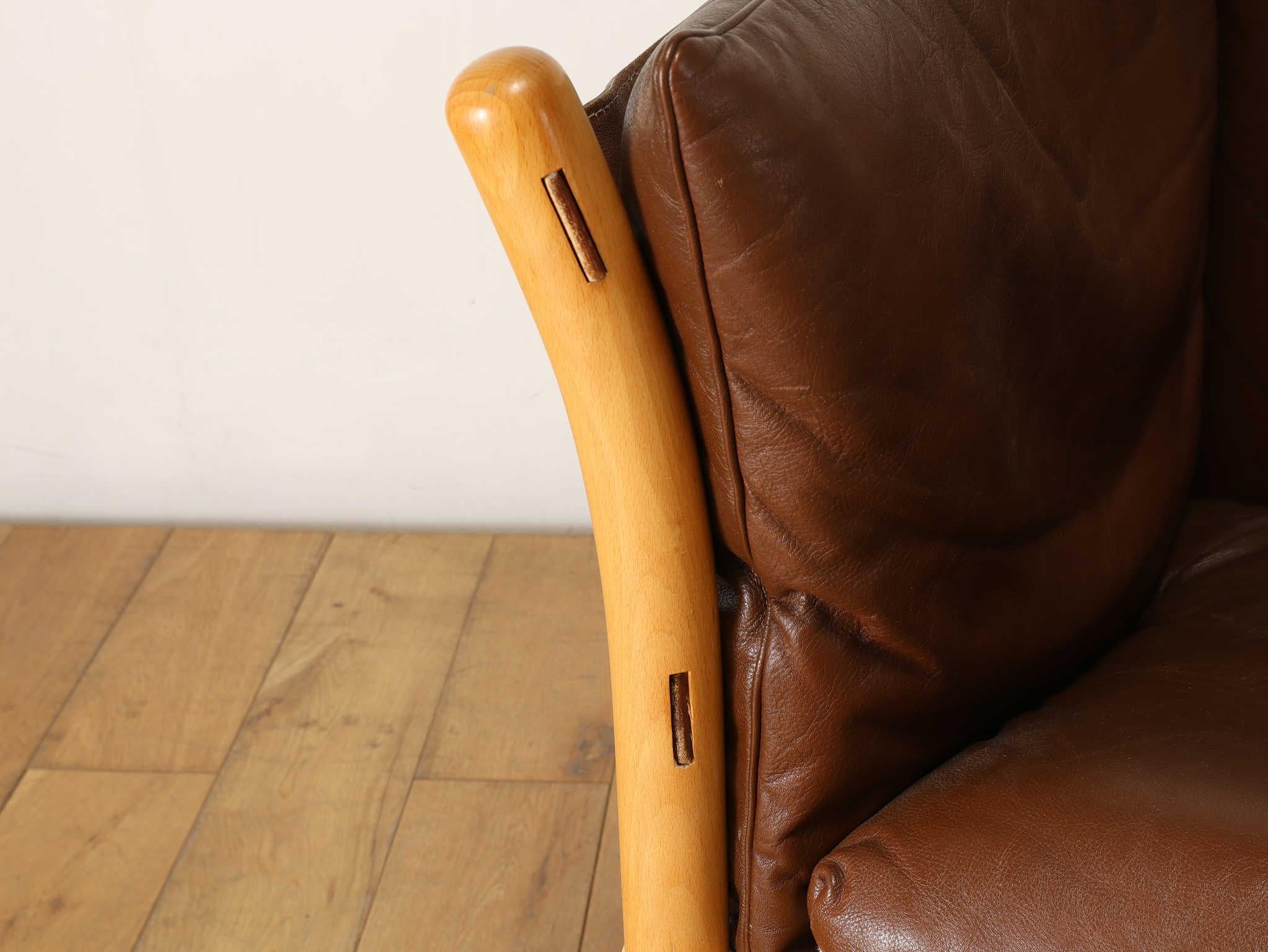 Late 20th Century Arne Norell Ilona 2 Seater Sofa 1970's For Sale