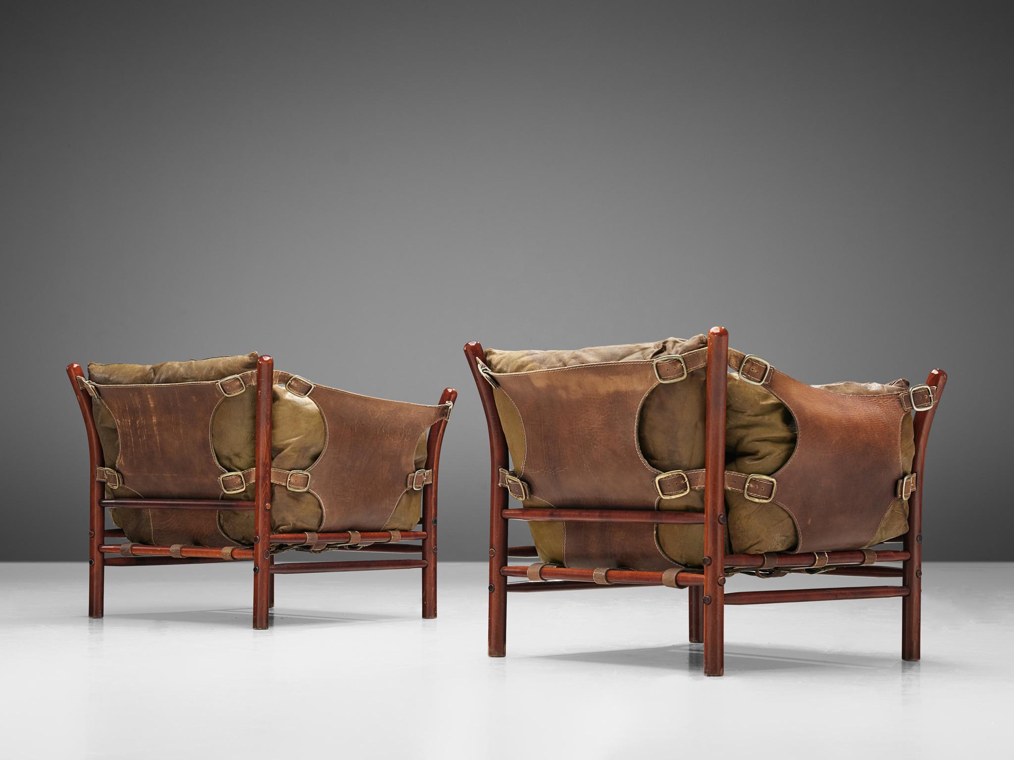 Italian Arne Norell 'Ilona' Club Chairs
