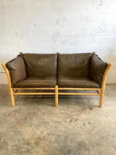Arne Norell Ilona Safari Loveseat Danish Modern