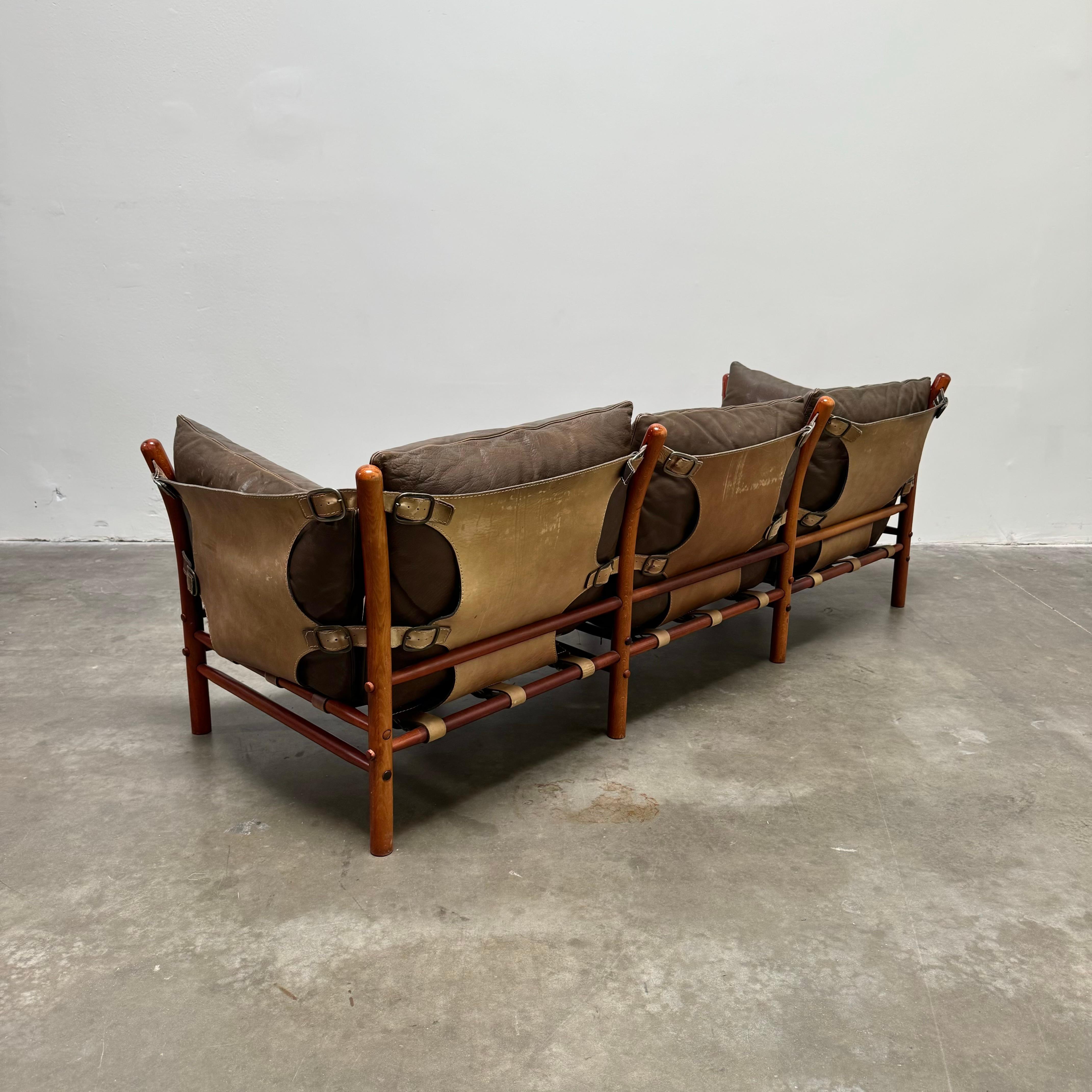 Beech Arne Norell 'Ilona' Sofa, Sweden 1970's
