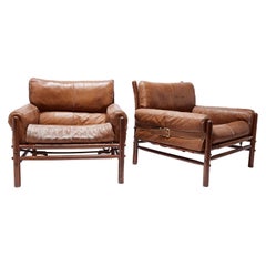 Arne Norell: "Kontiki" Easy Chair - Pair