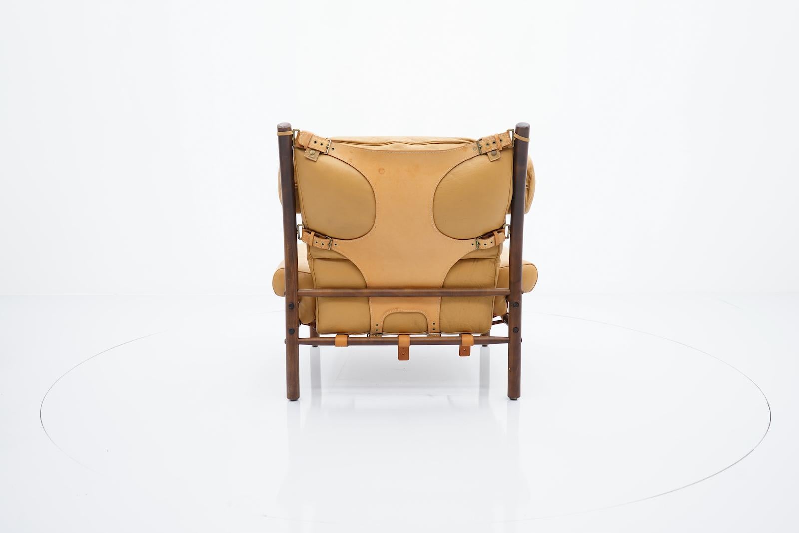 Scandinavian Modern Arne Norell Lounge Chair 