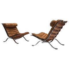 Arne Norell Lounge Chairs 'Ari' Produced by Arne Norell AB in Sweden