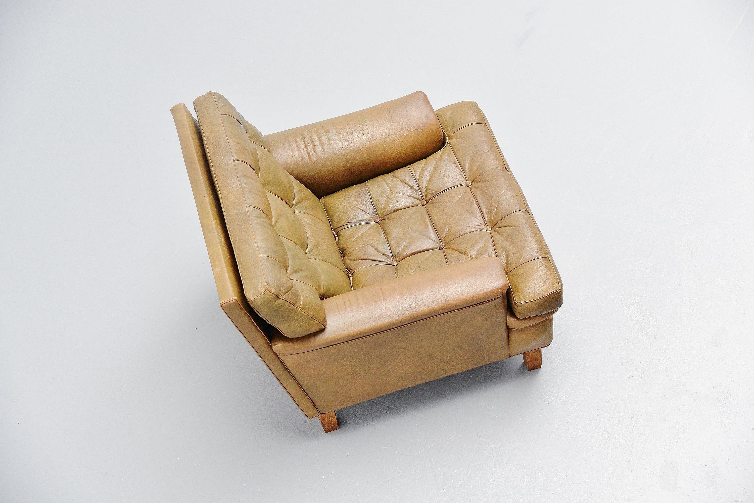 Swedish Arne Norell Merkur Lounge Chair, Sweden, 1960 For Sale