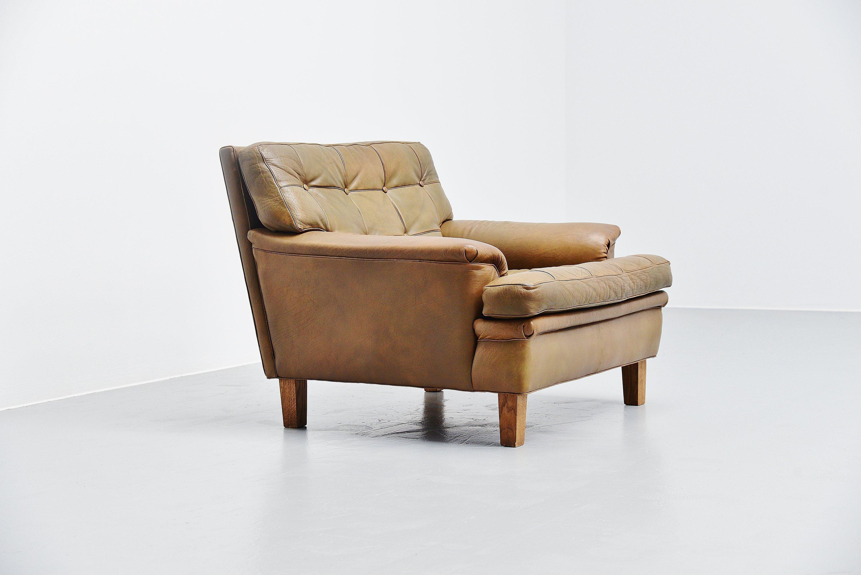 Arne Norell Merkur Lounge Chair, Sweden, 1960 In Good Condition For Sale In Roosendaal, Noord Brabant