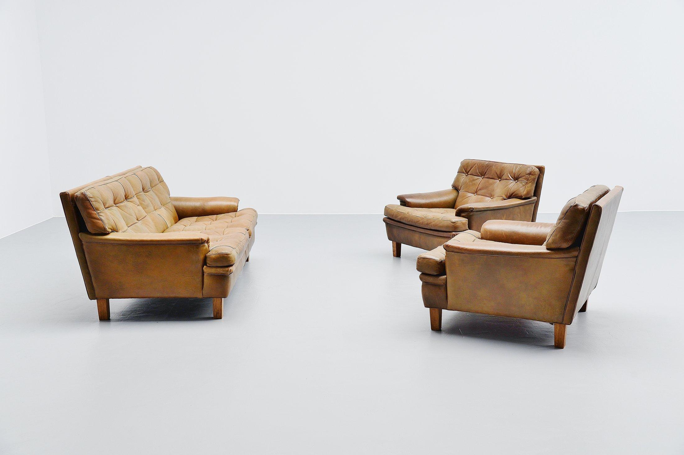 Arne Norell Merkur Lounge Chairs AB, Sweden, 1960 1