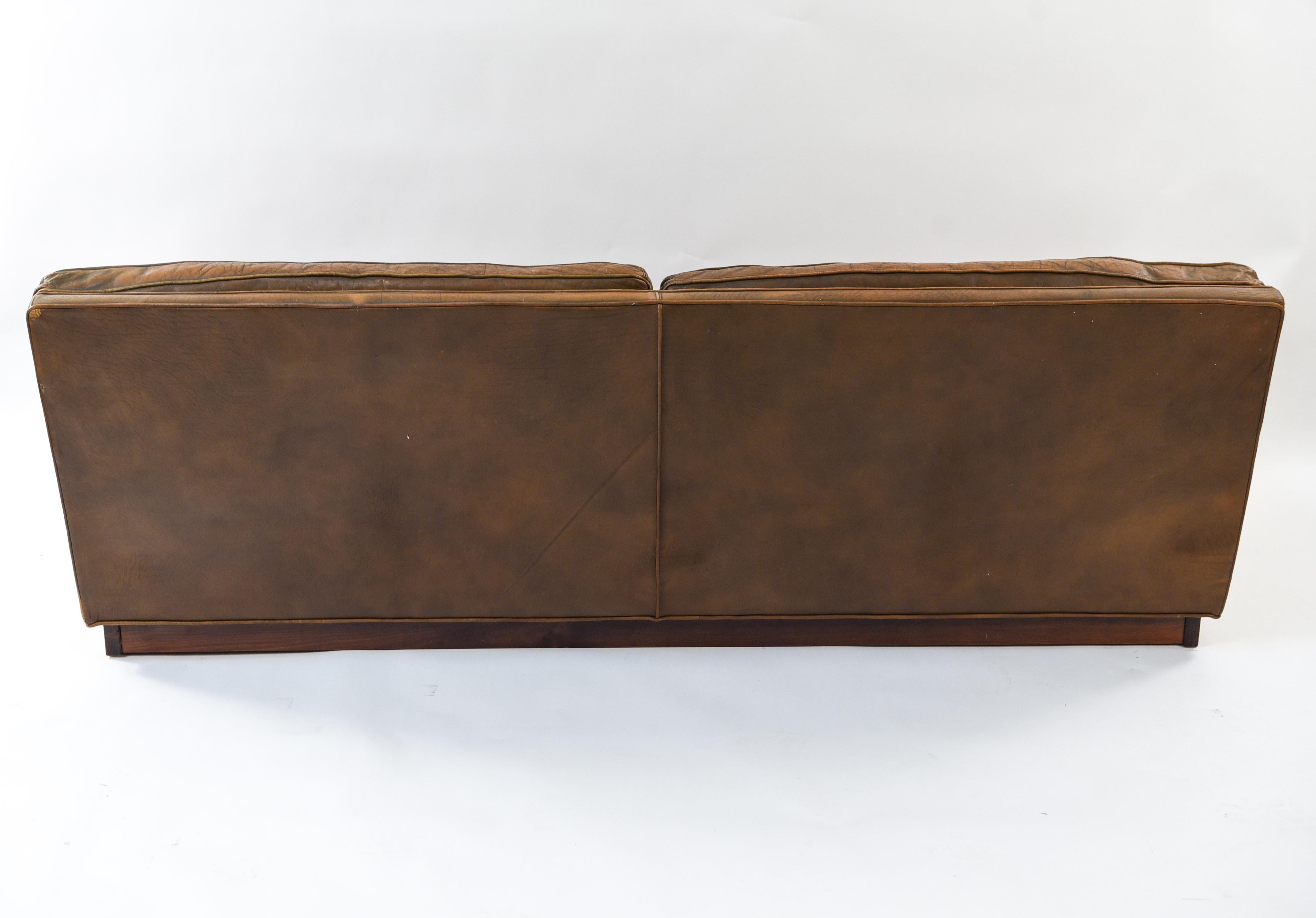 Arne Norell „Mexico“ Leder-Sofa 12