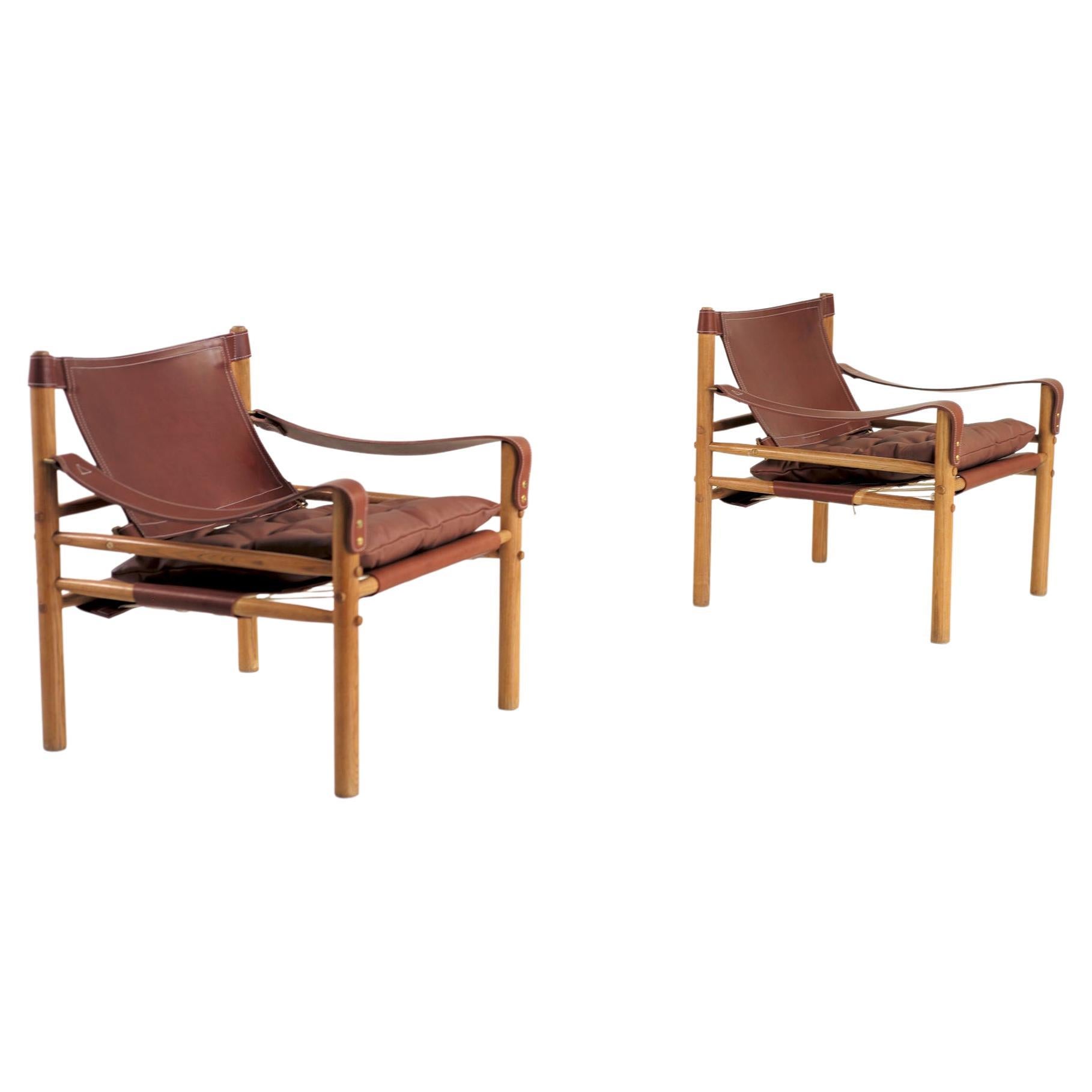 Arne Norell, Pair of "Sirocco" Armchairs, Sweden 1964