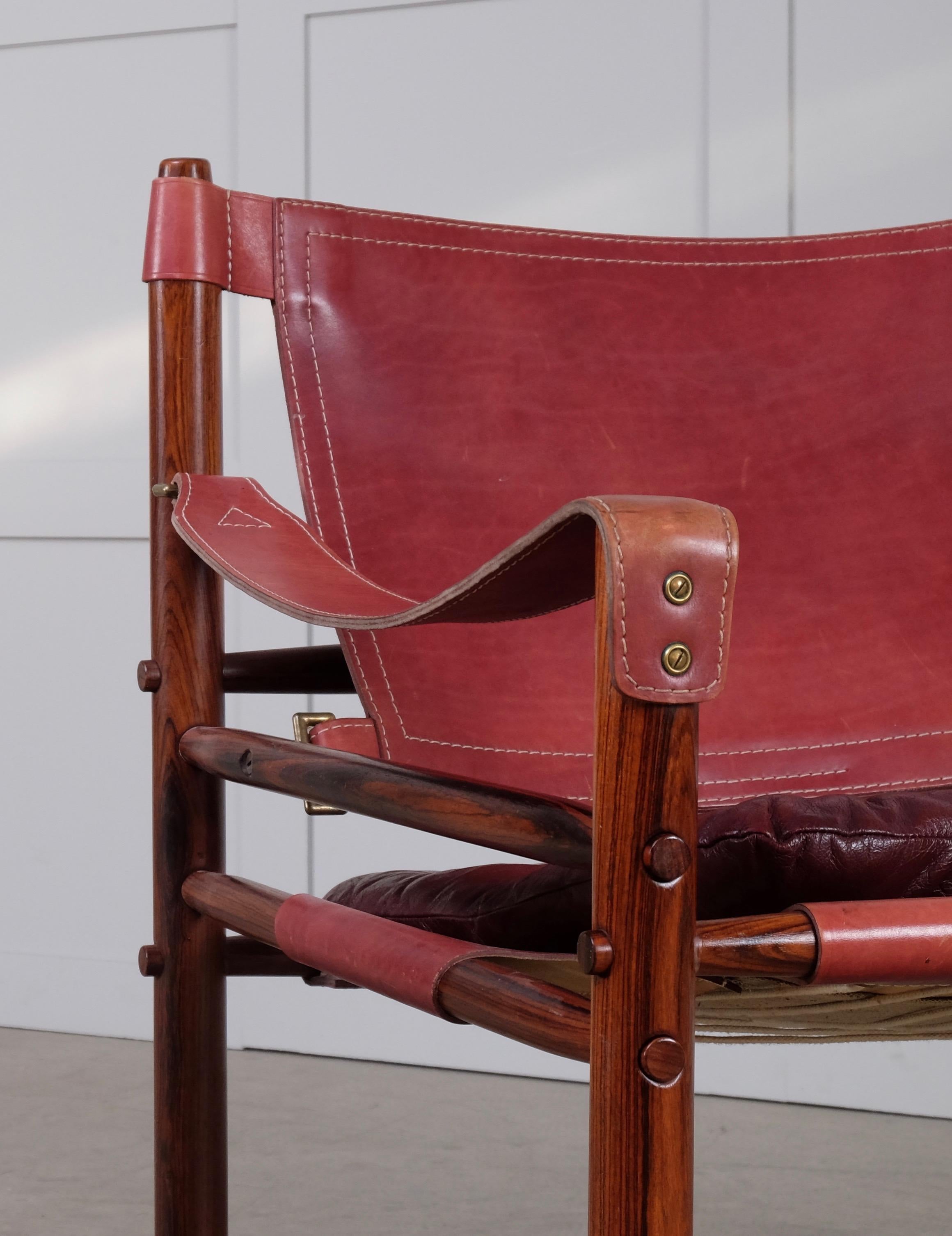 Arne Norell Sirocco Safari Chairs, 1960s 3