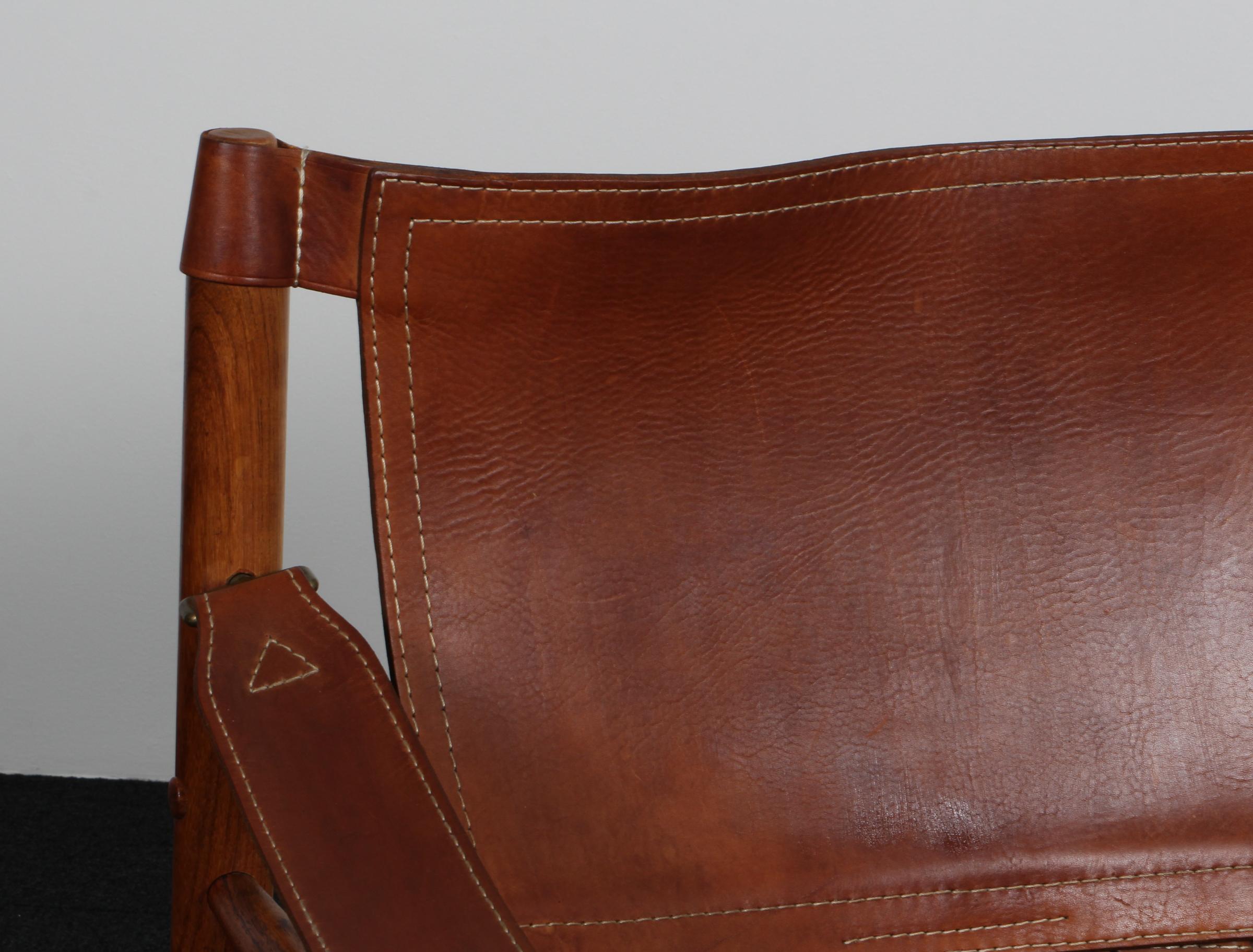 Arne Norell Safari Chair, Model Scirocco (Schwedisch) im Angebot
