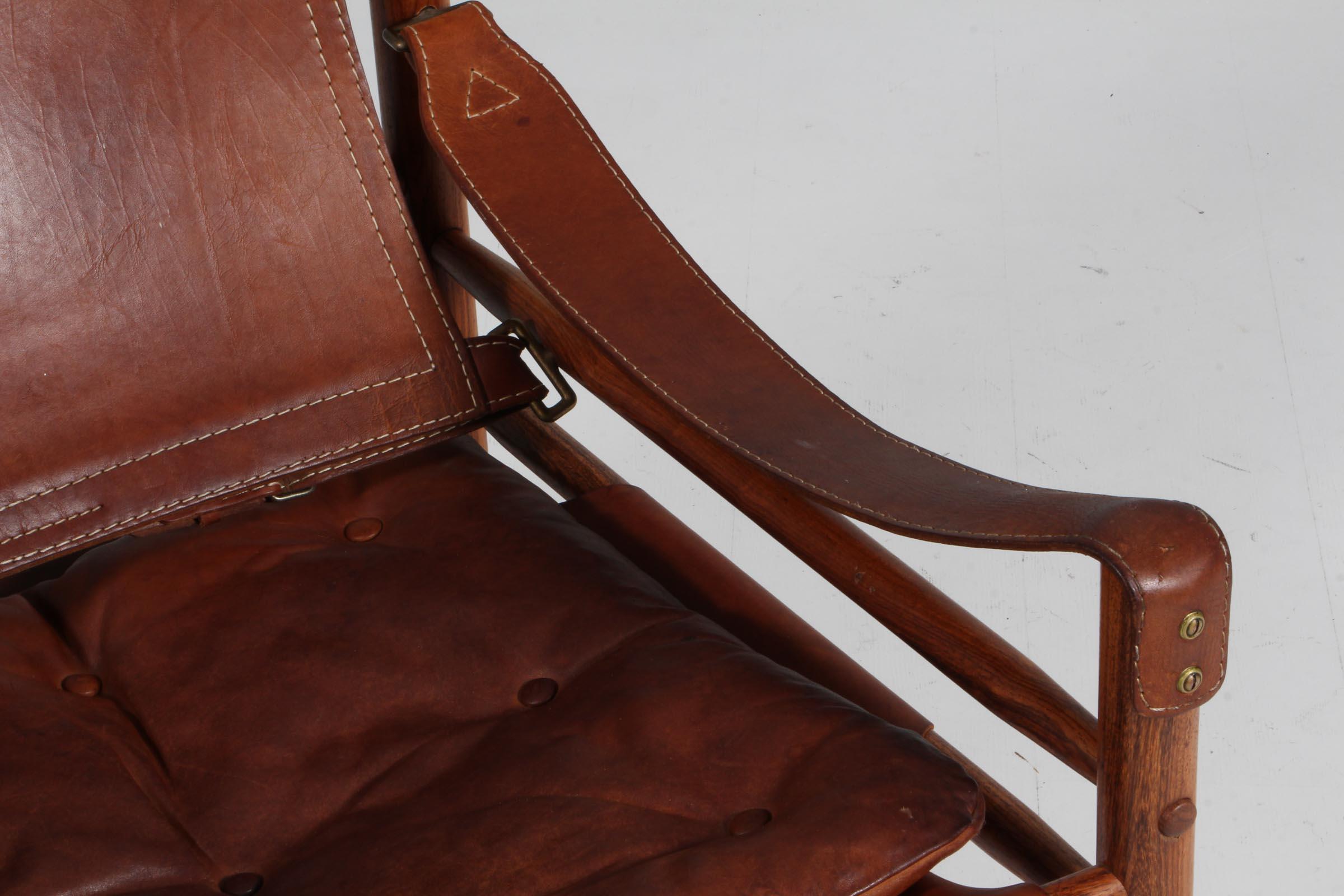 Late 20th Century Arne Norell Safari Chair, Model Scirocco