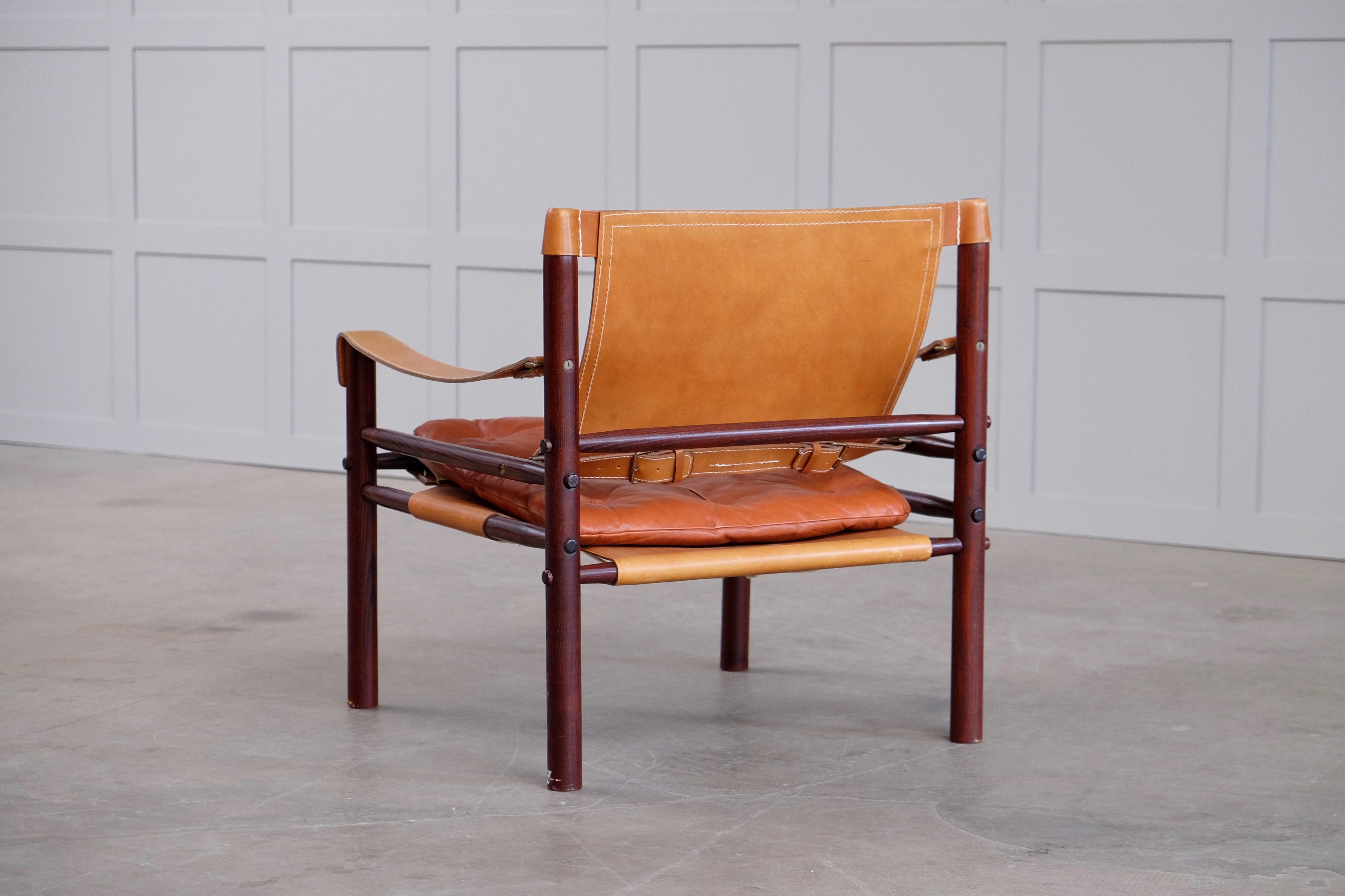Arne Norell Safari Chair Model Sirocco, 1960s 2