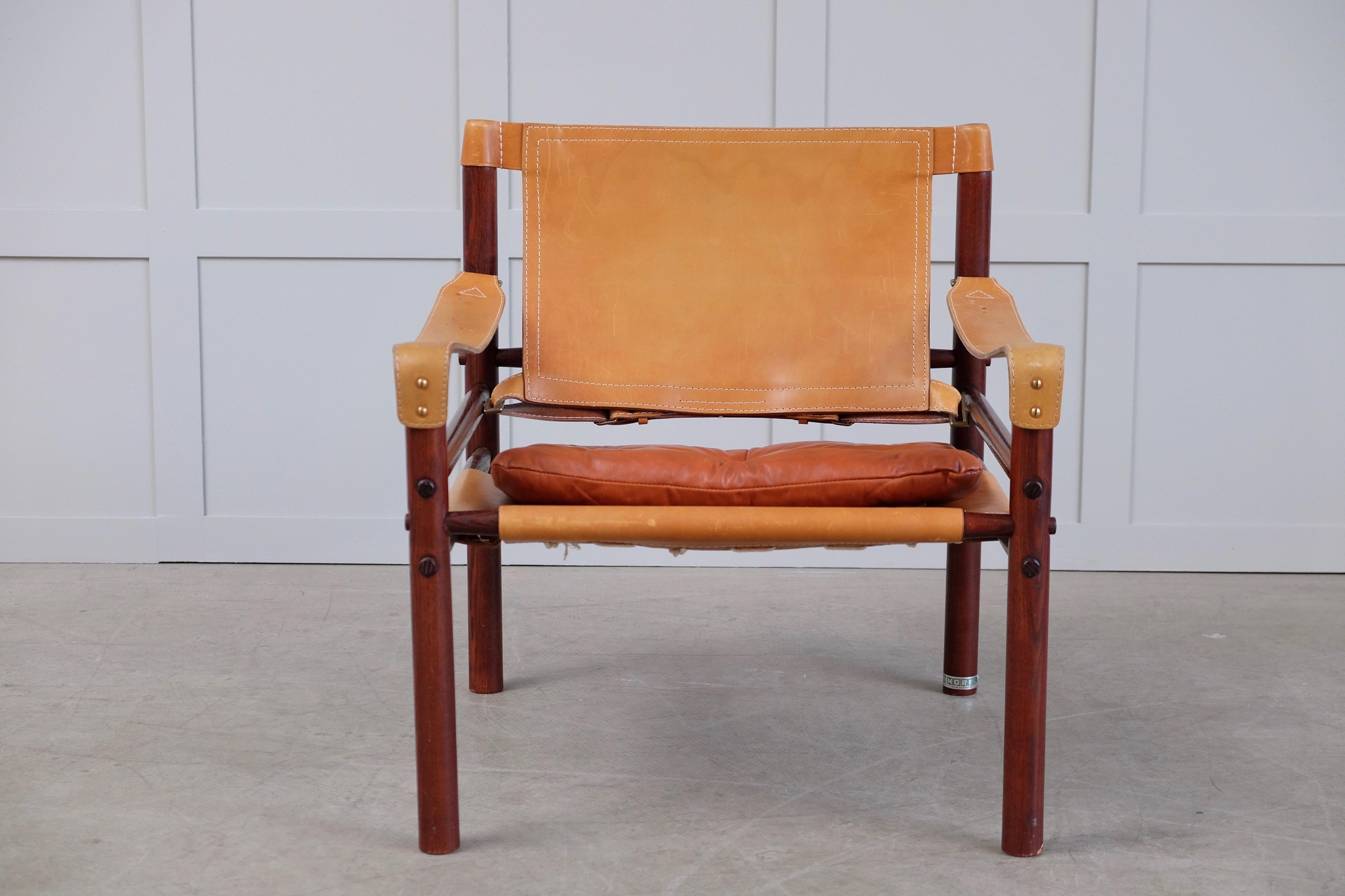 Arne Norell Safari Chair Model Sirocco, 1960s 5