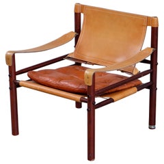 Arne Norell Safari Chair Model Sirocco, 1960s