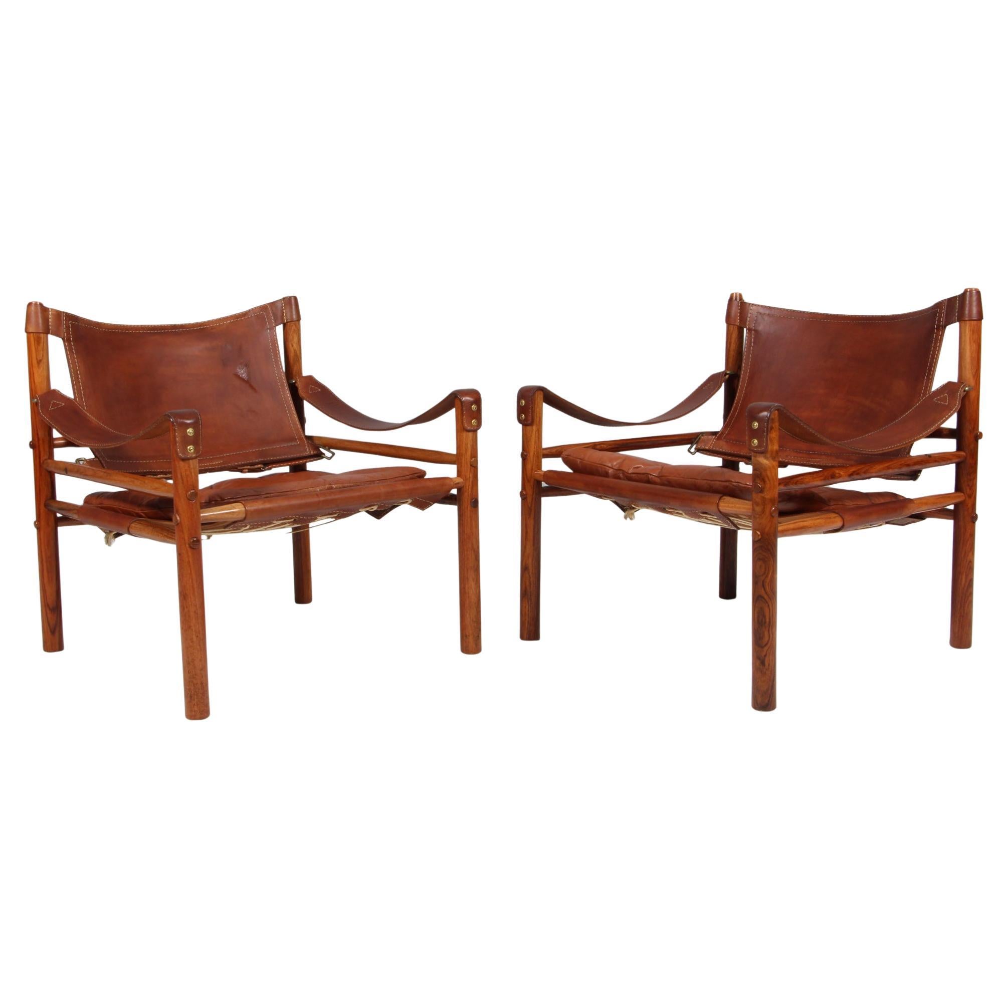 Arne Norell Safari Chairs, Modèle Scirocco