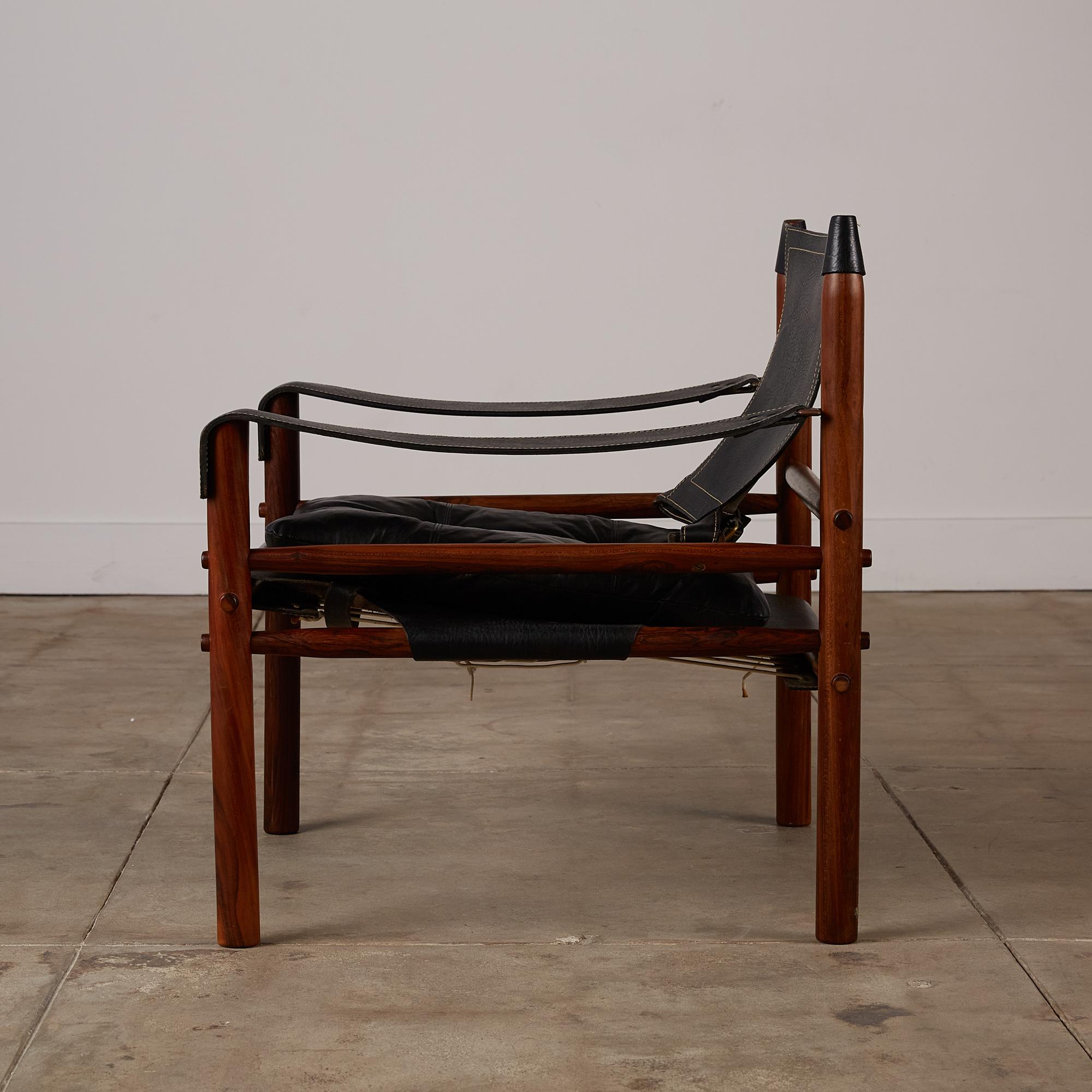 Mid-Century Modern Arne Norell Safari Lounge Chair for Scanform