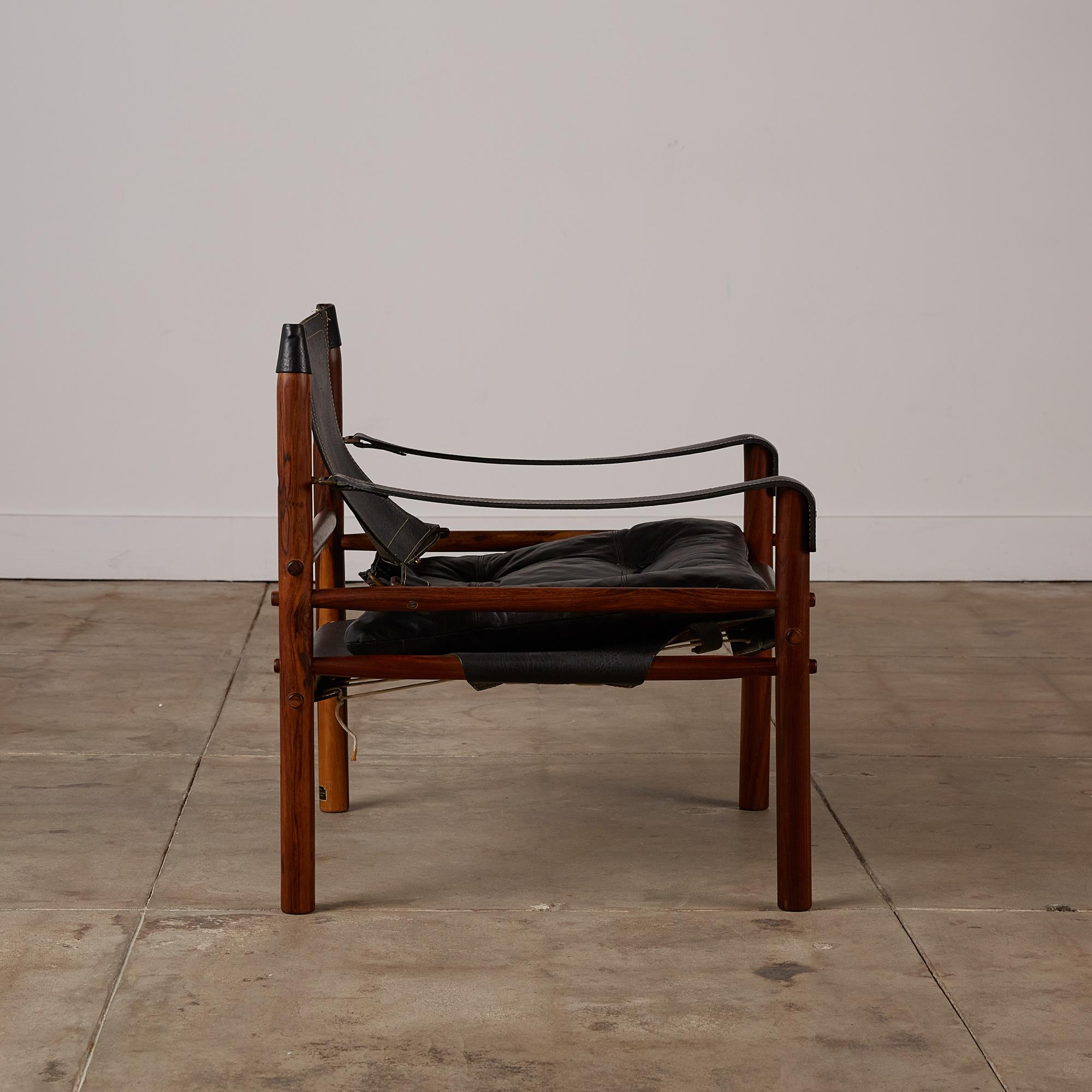 Colombian Arne Norell Safari Lounge Chair for Scanform