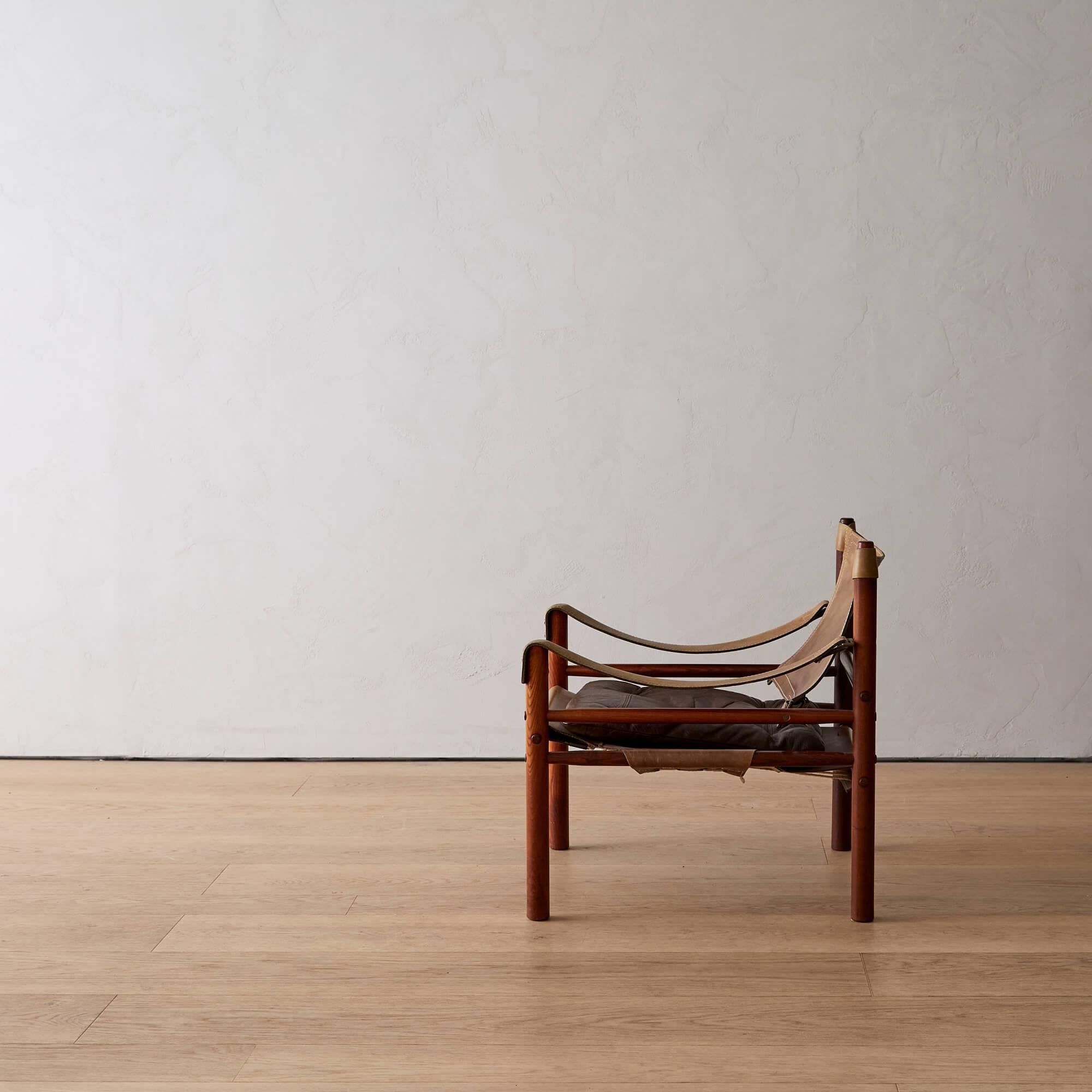 Arne Norell was one of the rare designers who both conceived and fabricated his own furniture. During the mid-20th century, his was a household name in European interior design. Inspired by Danish design, he was known for his inventive use of