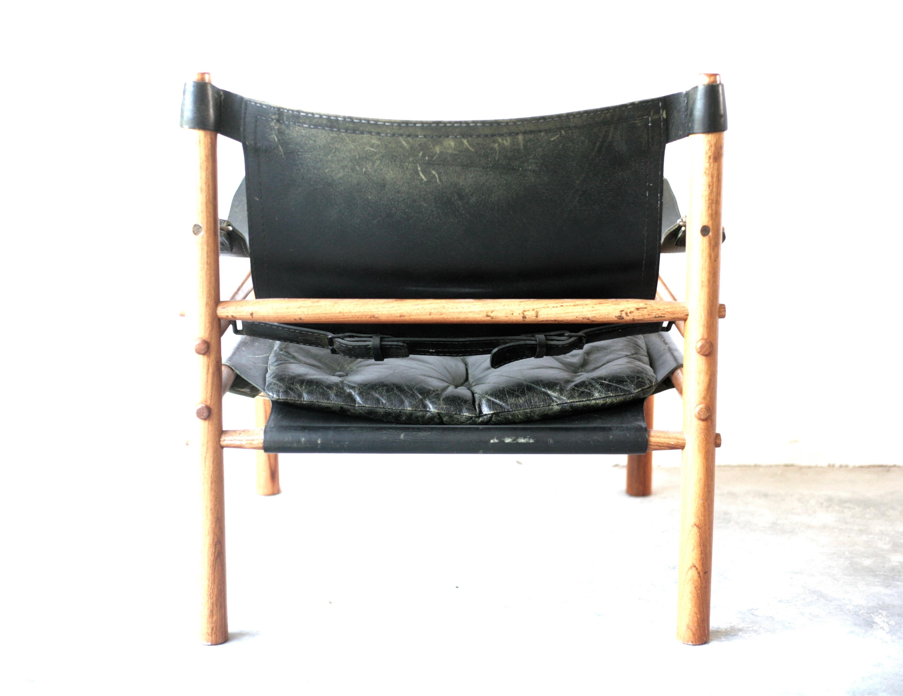 Swedish Arne Norell Scirocco Safari Chair