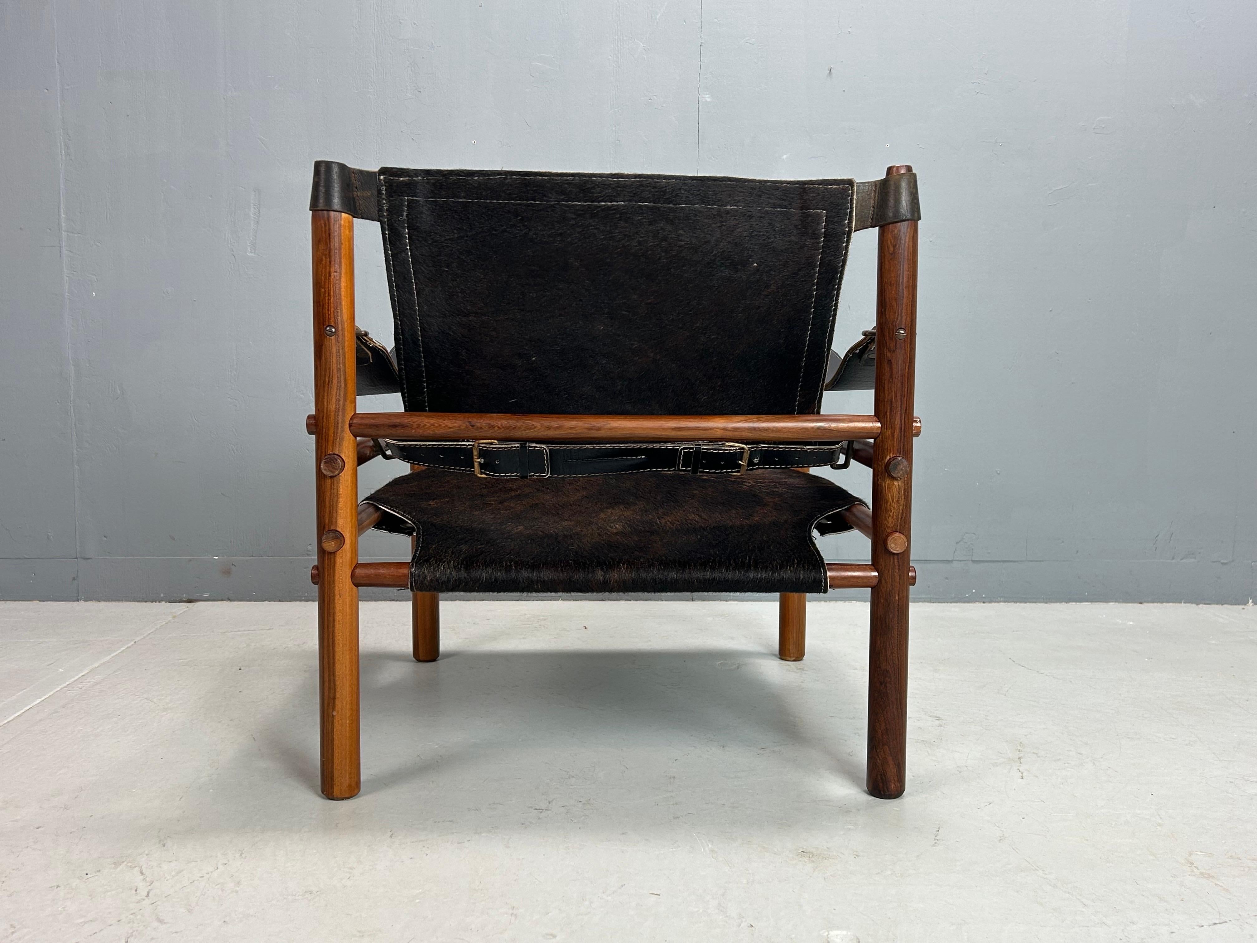 Mid-Century Modern Arne Norell Sirocco Easy Chair by Arne Norell AB in Sweden For Sale