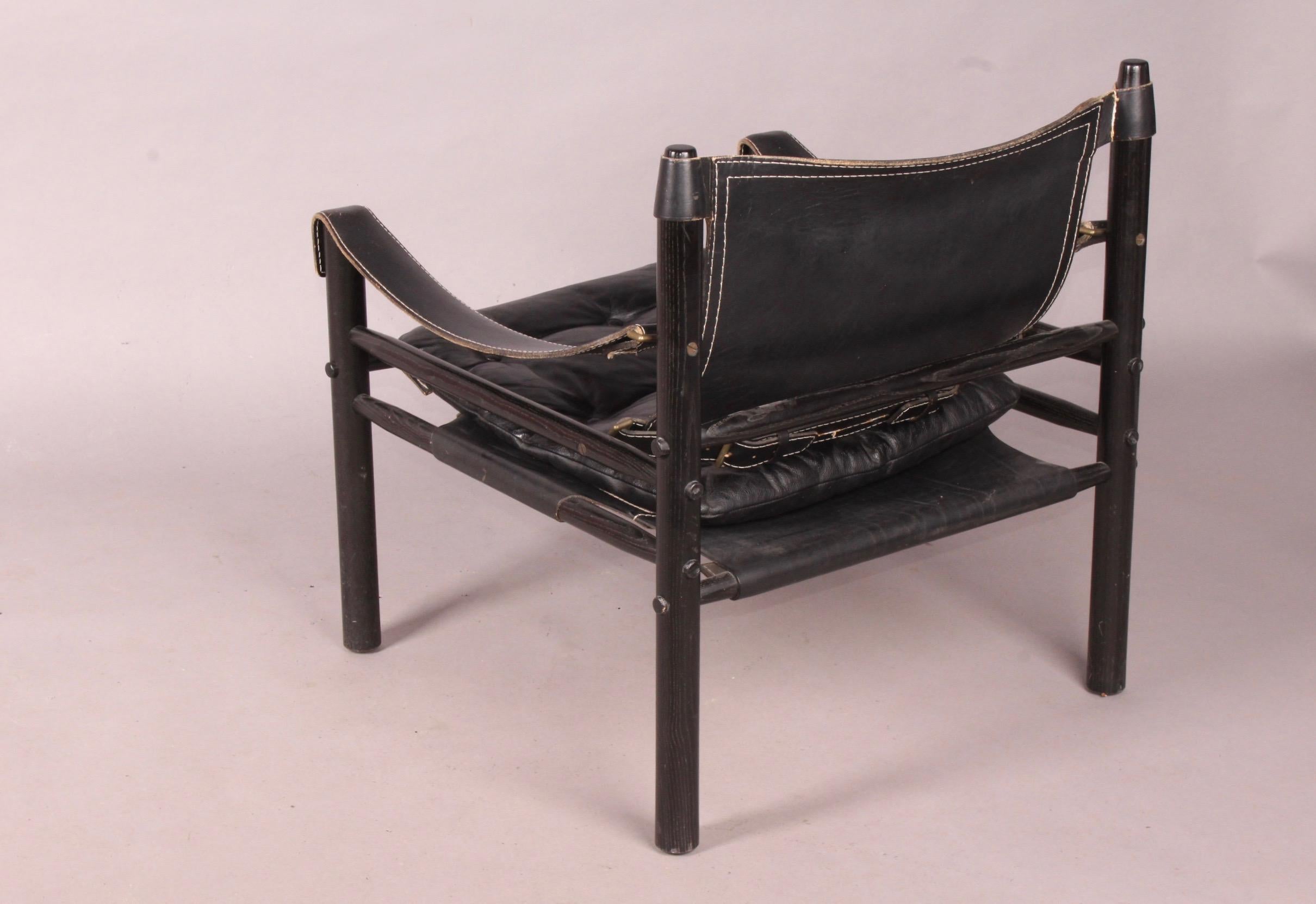 Mid-20th Century Arne Norell Sirocco Easy Chair by Arne Norell AB in Sweden