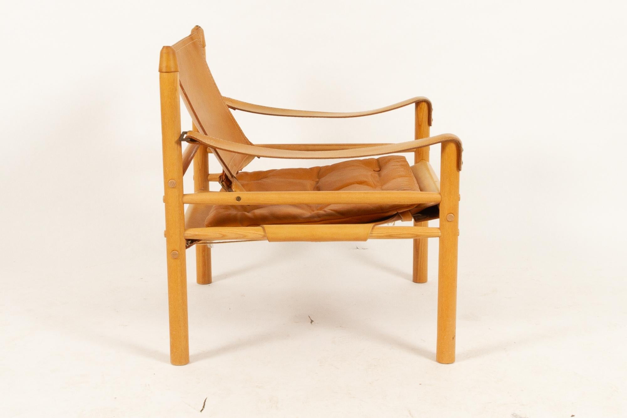 Danish Arne Norell Sirocco Safari Chair, 1960s.