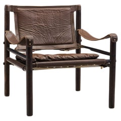 Used Arne Norell "Sirocco" Safari Chair for Norell Möbel AB, Sweden 1960s