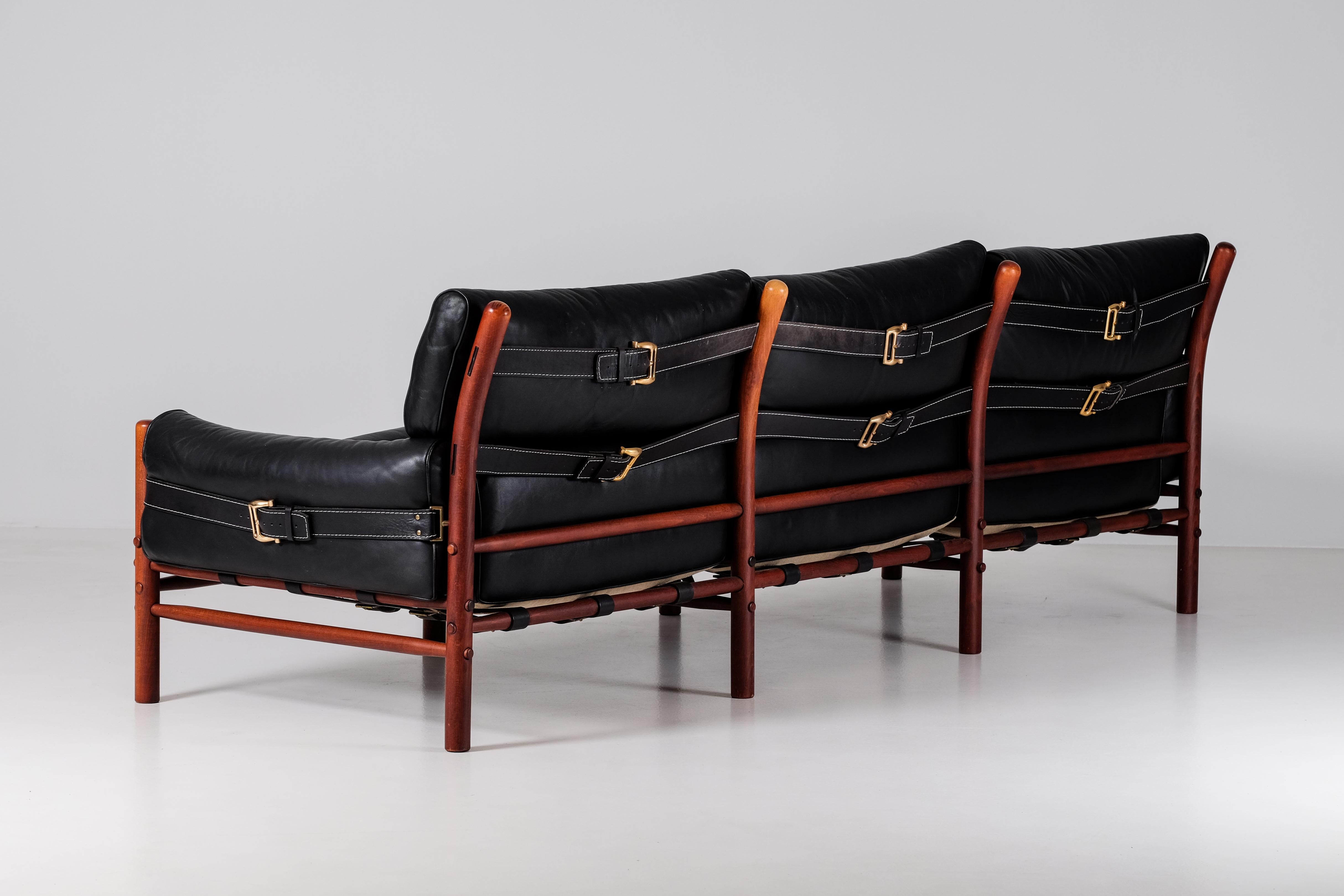 Arne Norell Sofa Kontiki by Arne Norell, Sweden, 1970s For Sale 3