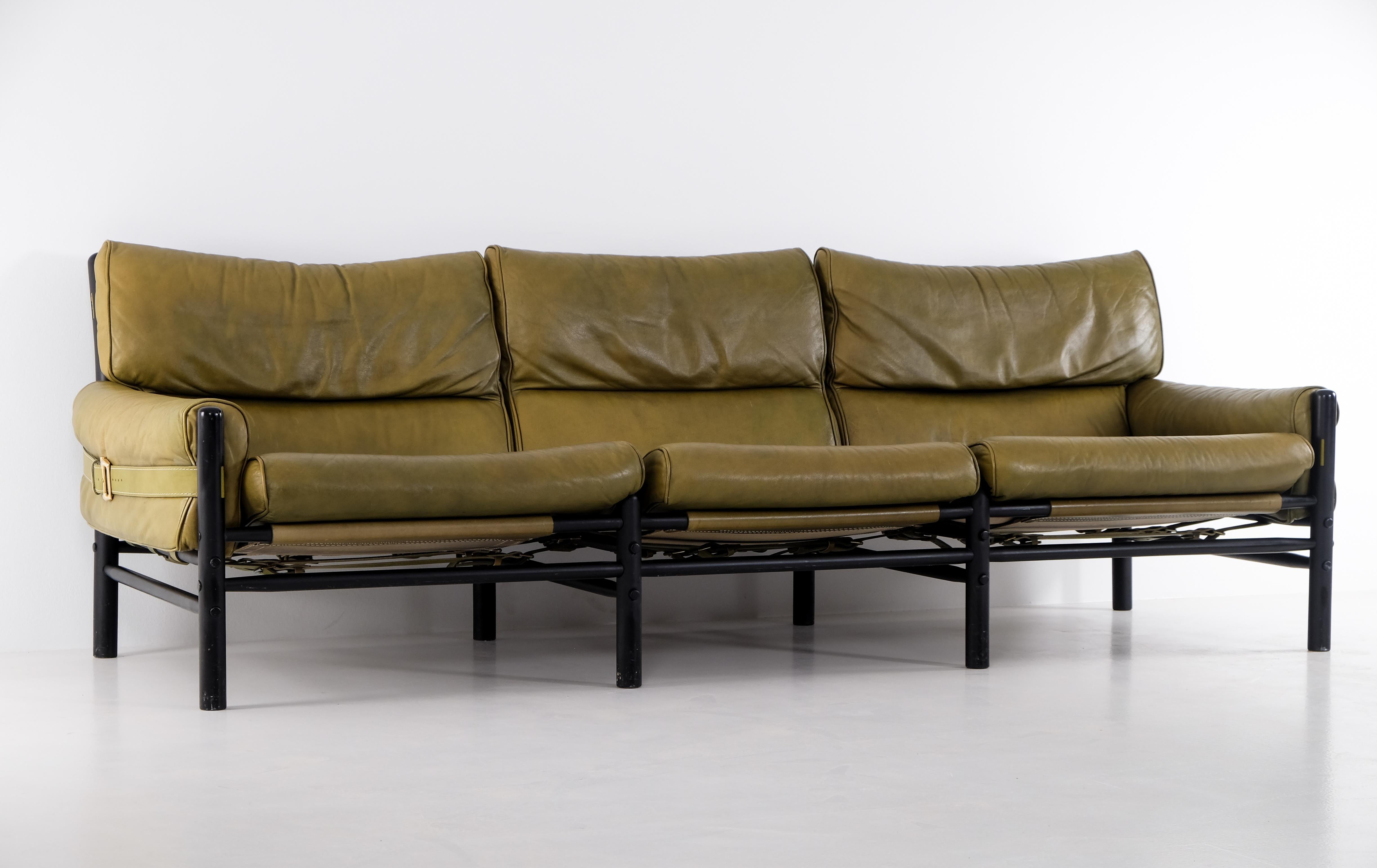 Canapé Kontiki d'Arne Norell par Arne Norell, Suède, 1970 en vente 6