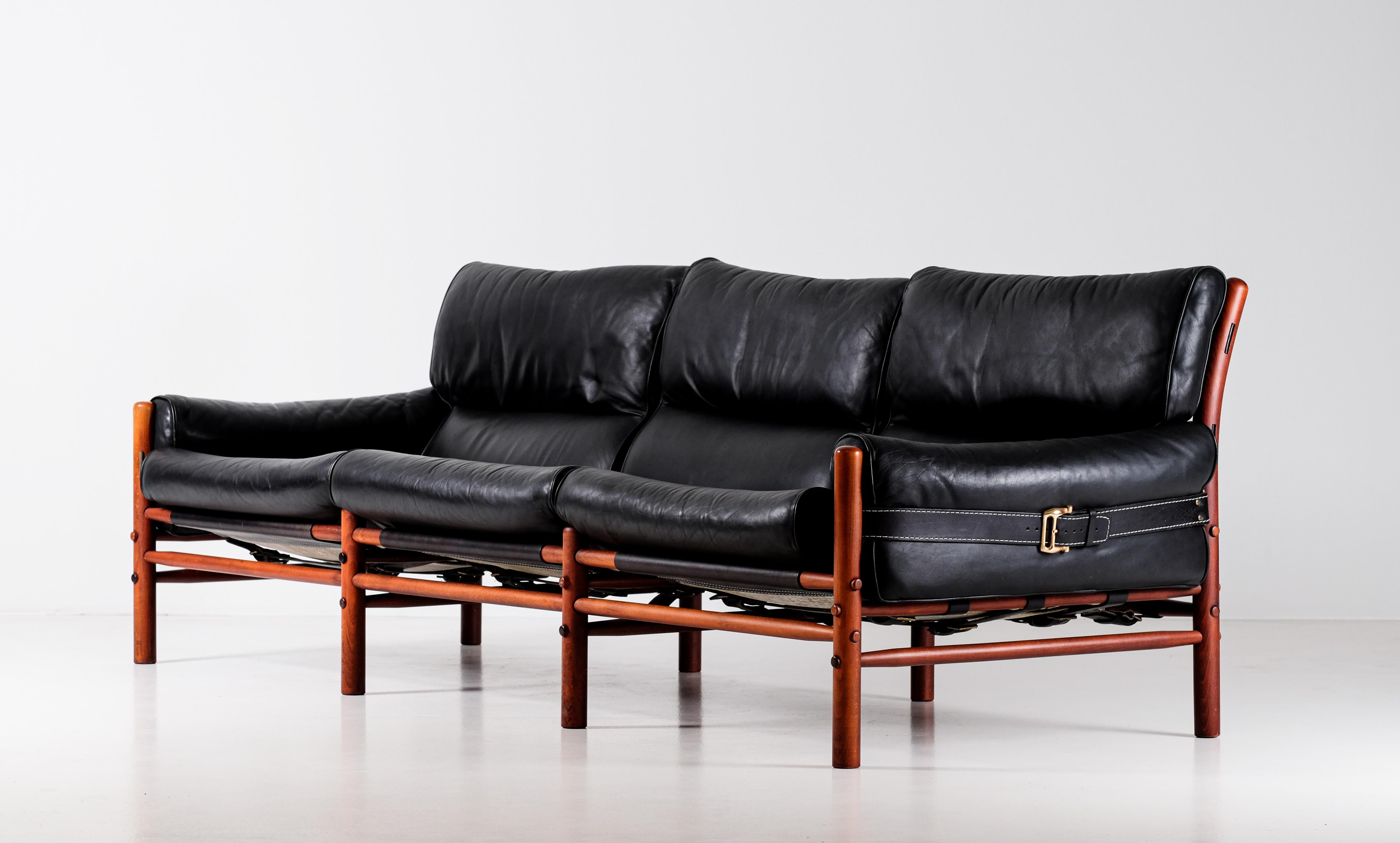 Arne Norell Sofa Kontiki by Arne Norell, Sweden, 1970s For Sale 1