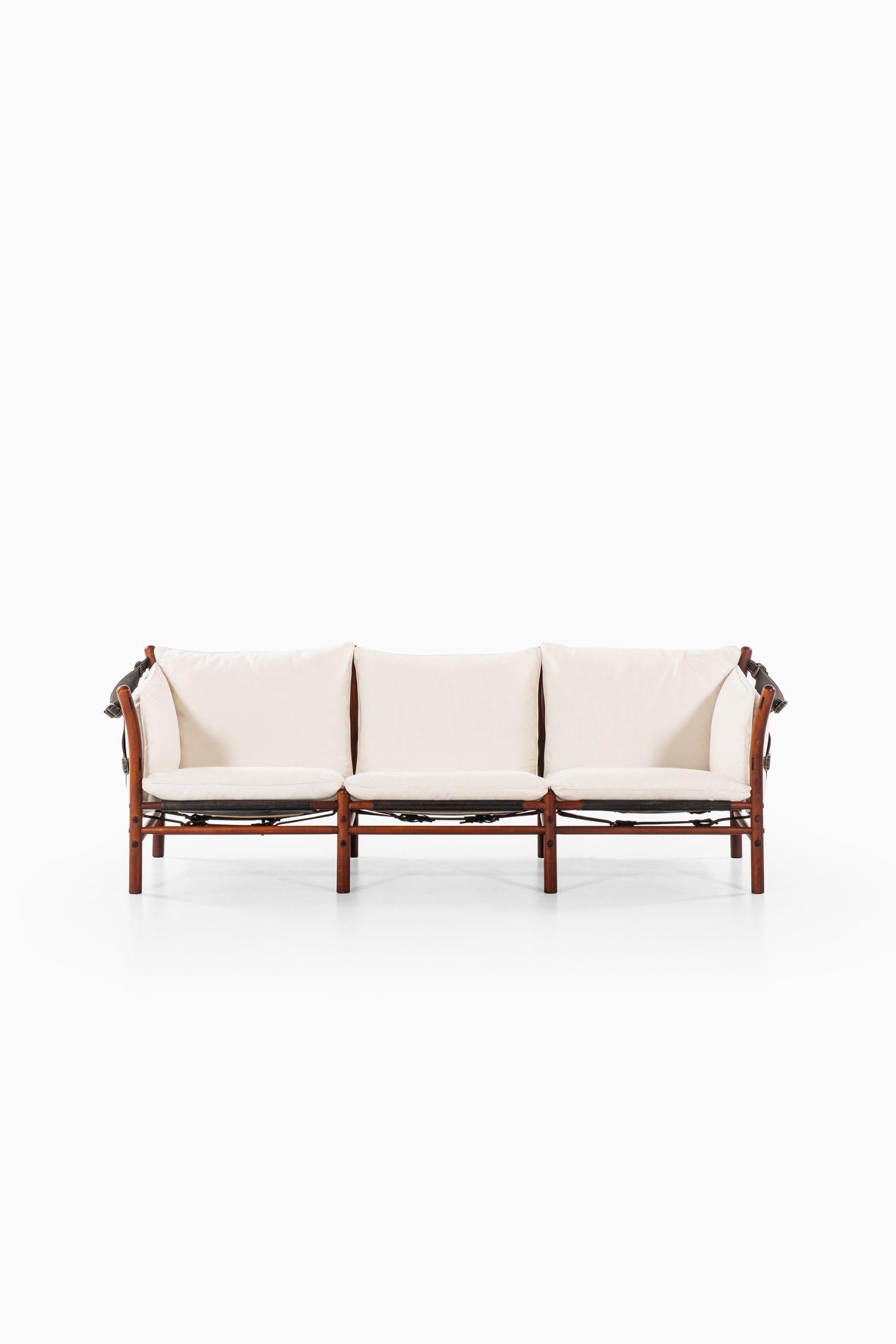 3-seat sofa model Ilona designed by Arne Norell. Produced by Arne Norell AB in Aneby, Sweden.